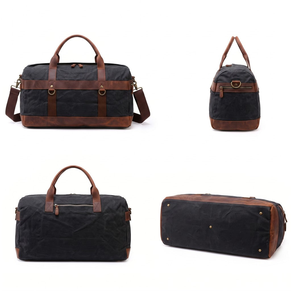 Valmio Chester Black Weekend Travel Bag
