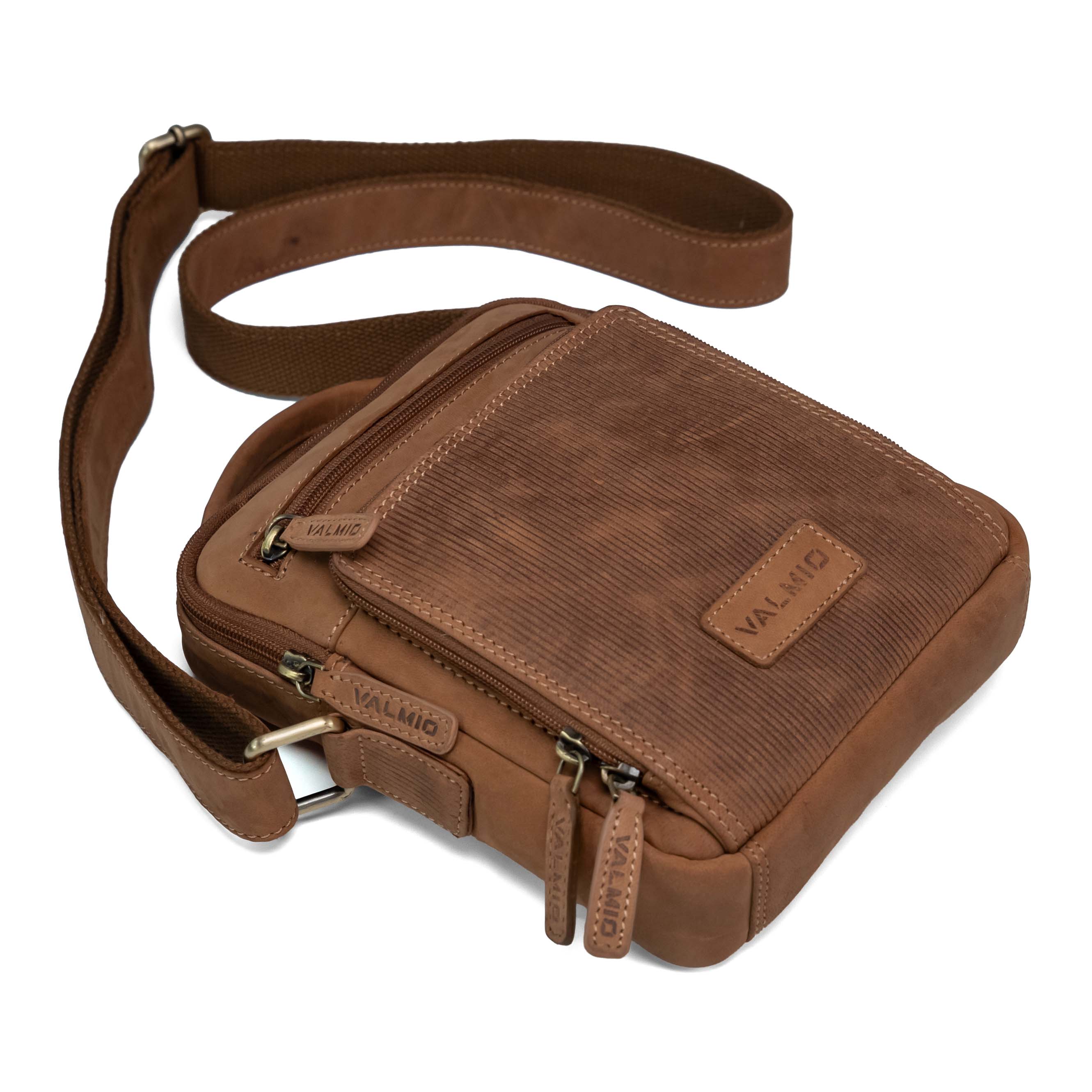 Valmio Craft Umhängetasche Dunkelbeige