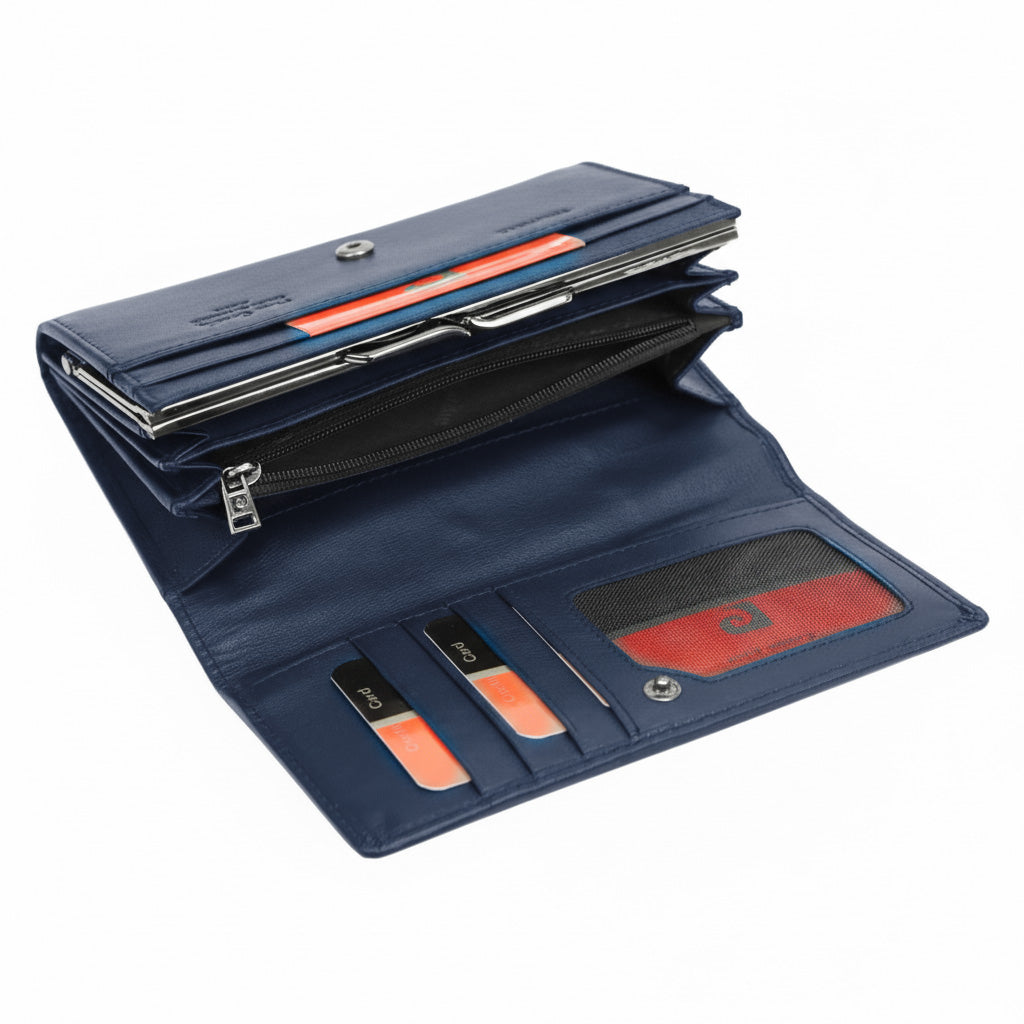 Die Damengeldbörse Pierre Cardin 455 BLU 92