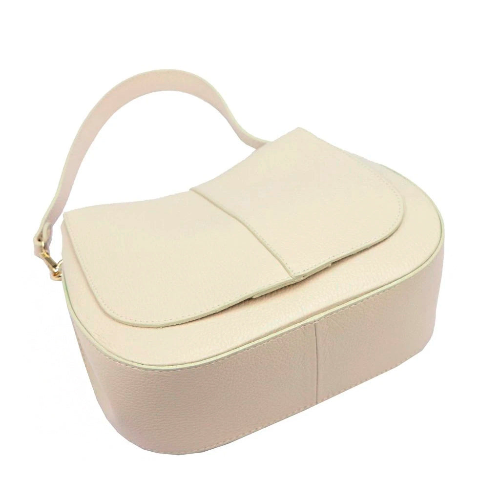 Leder-Damentasche LUKA 24-033 Beige