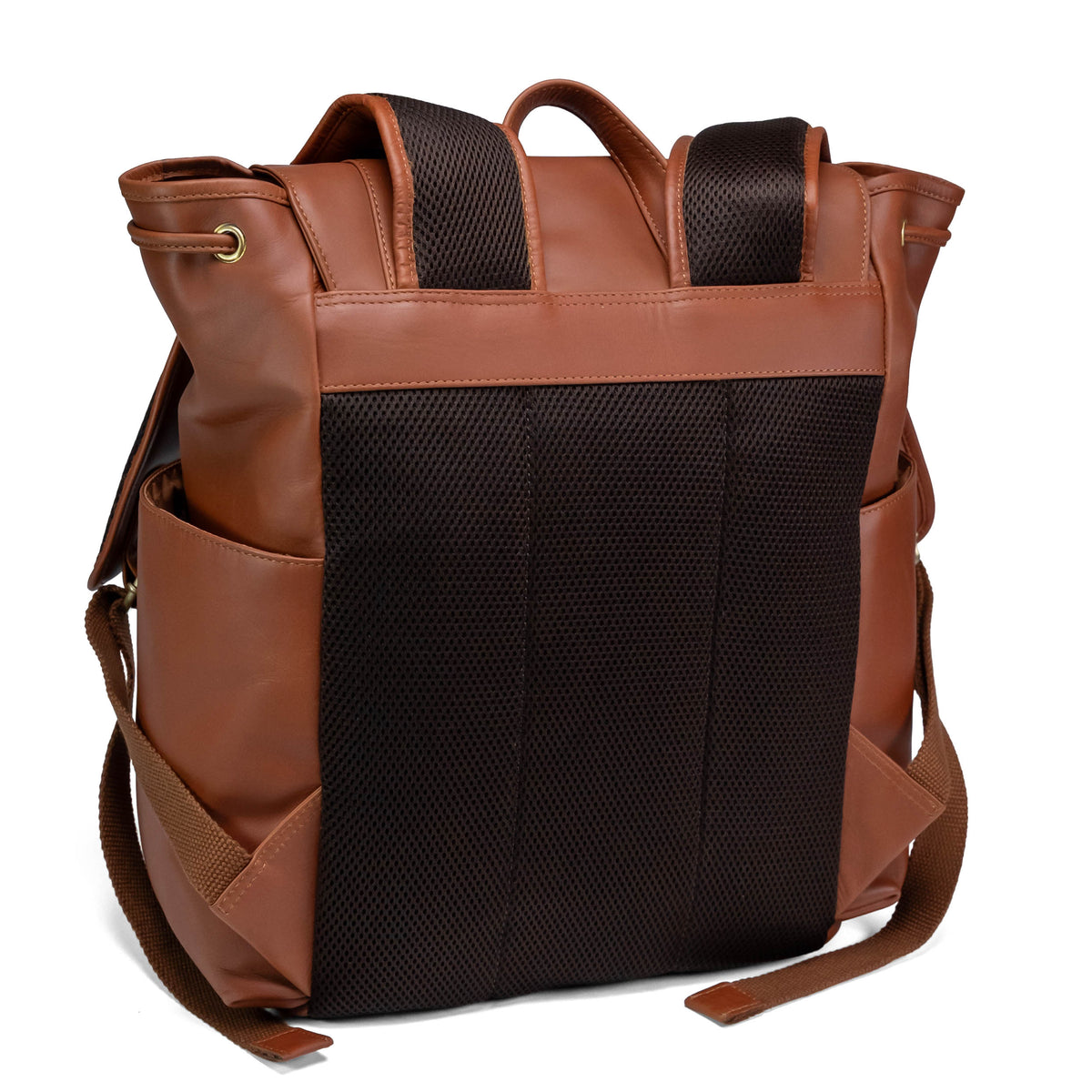 Valmio Noble Lederrucksack Dunkelcognac