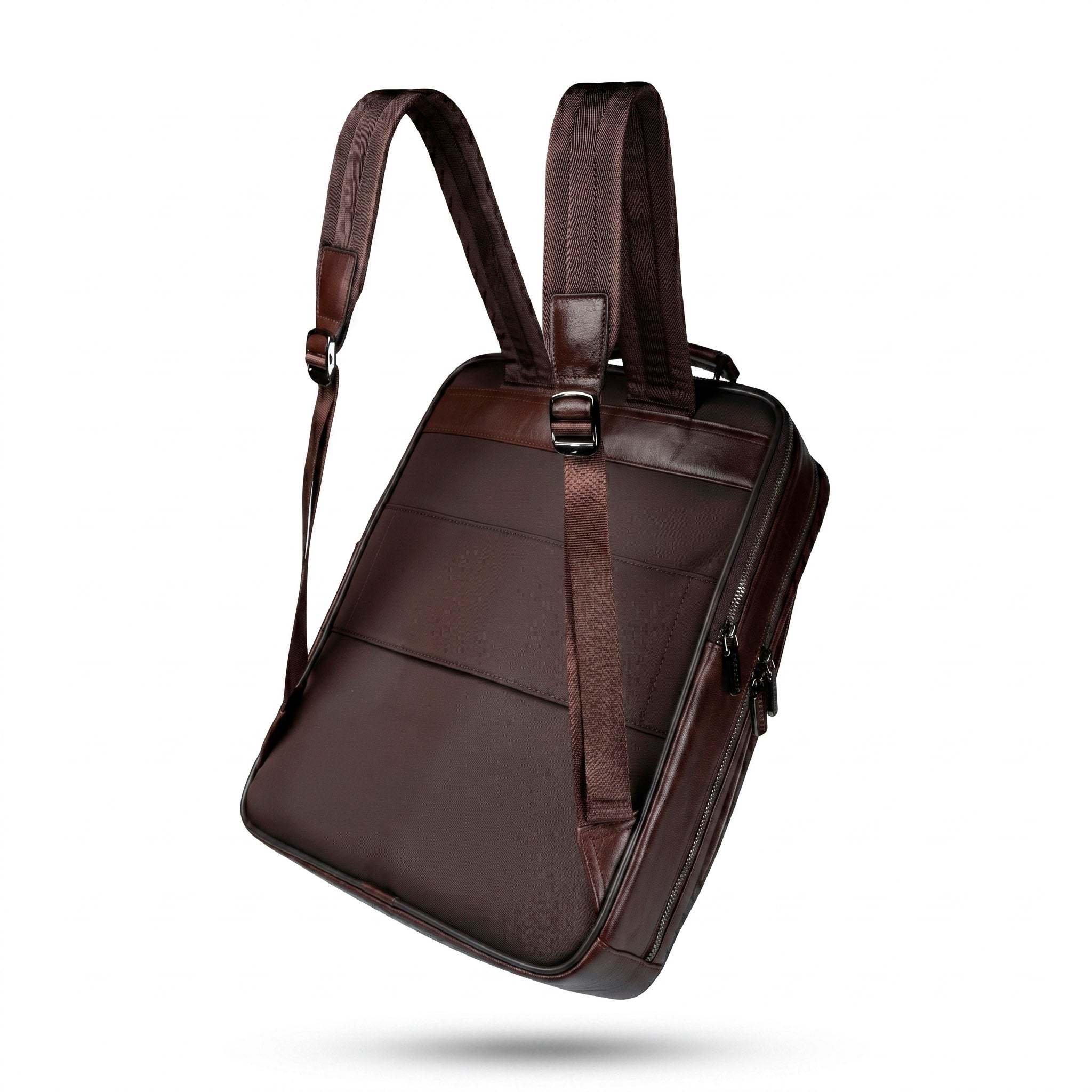 Valmio Ravenor men's leather backpack - brown