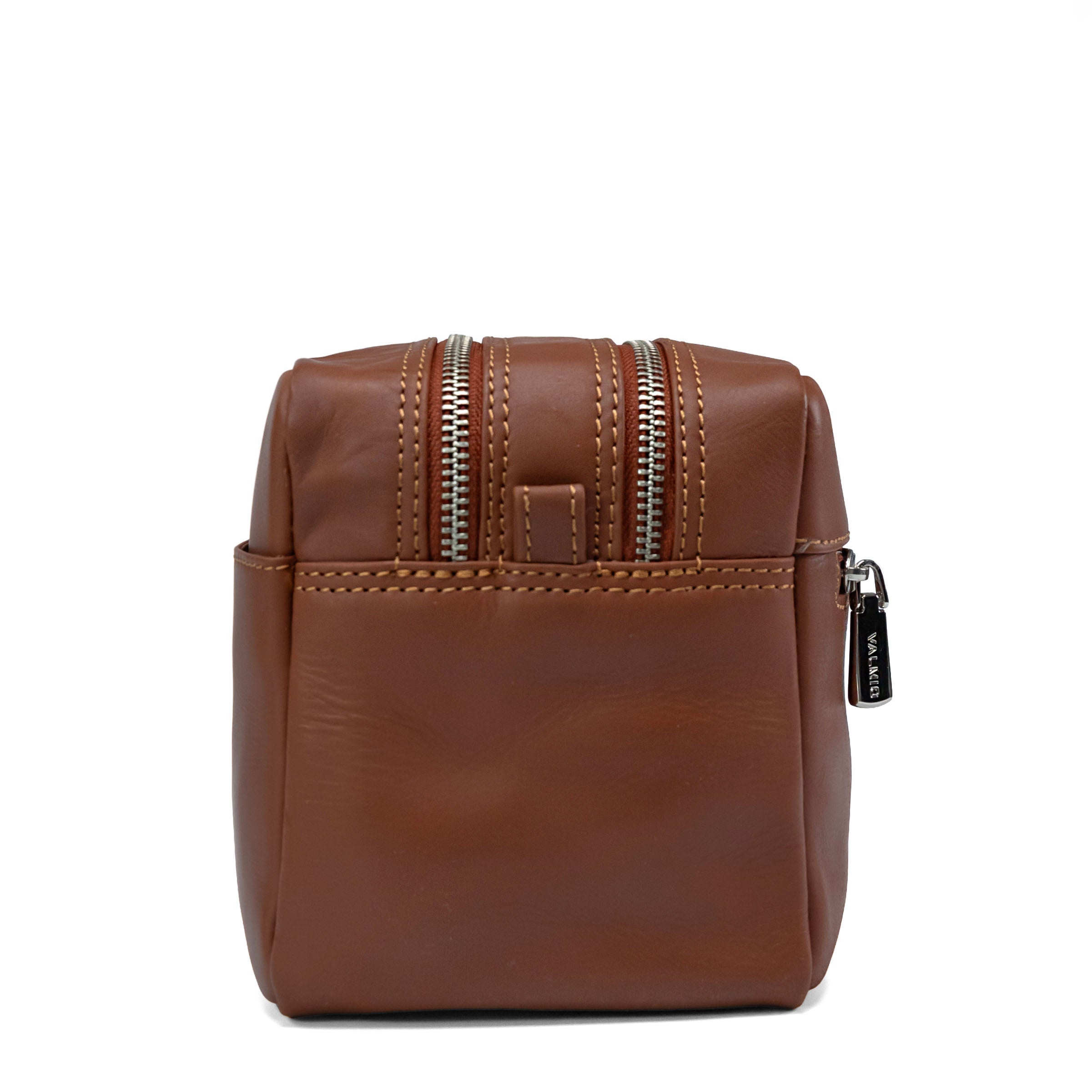 Valmio Trip CRAZY HORSE Leather Toiletry Bag