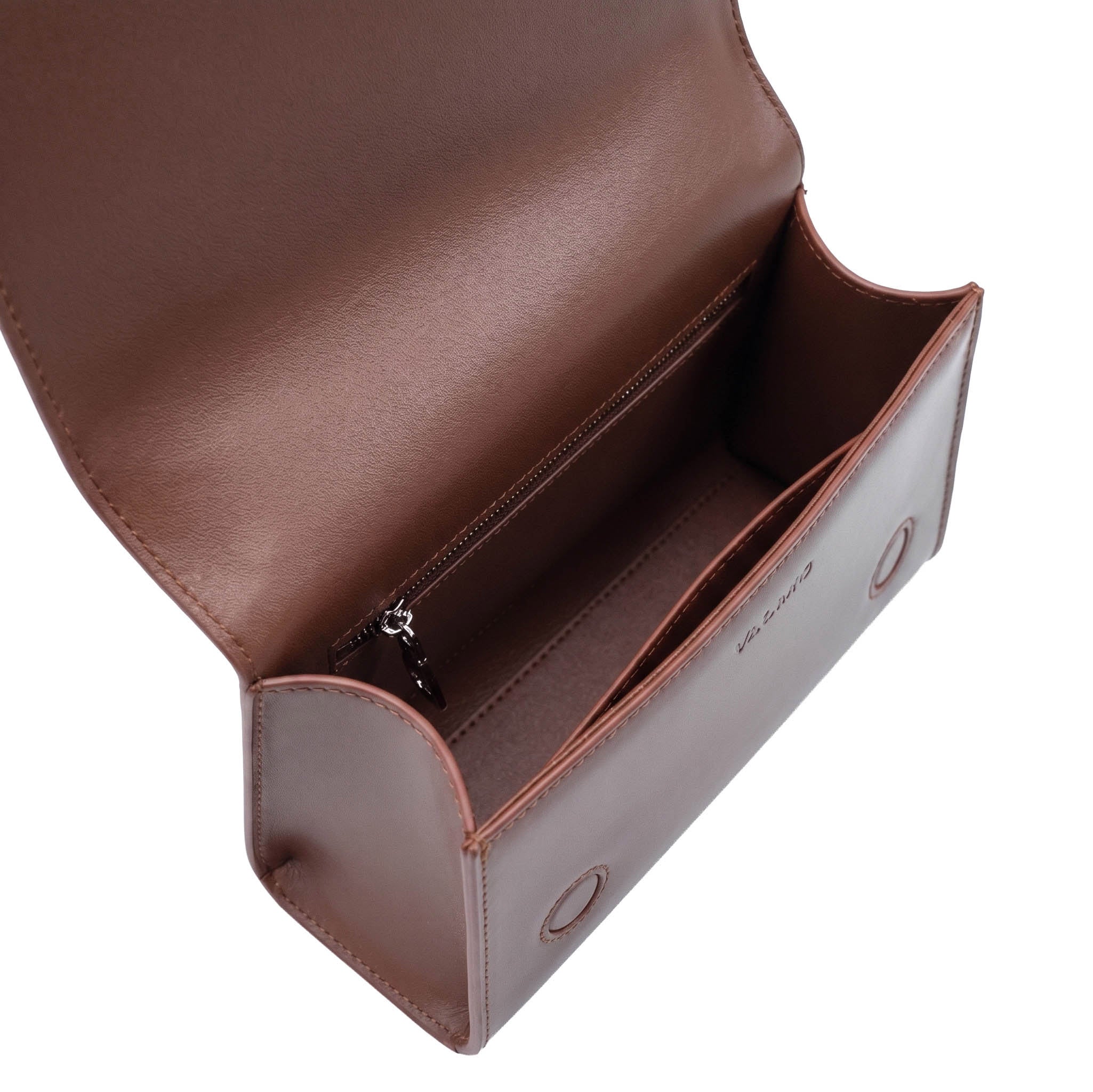 Valmio Rinora leather women's handbag - brown