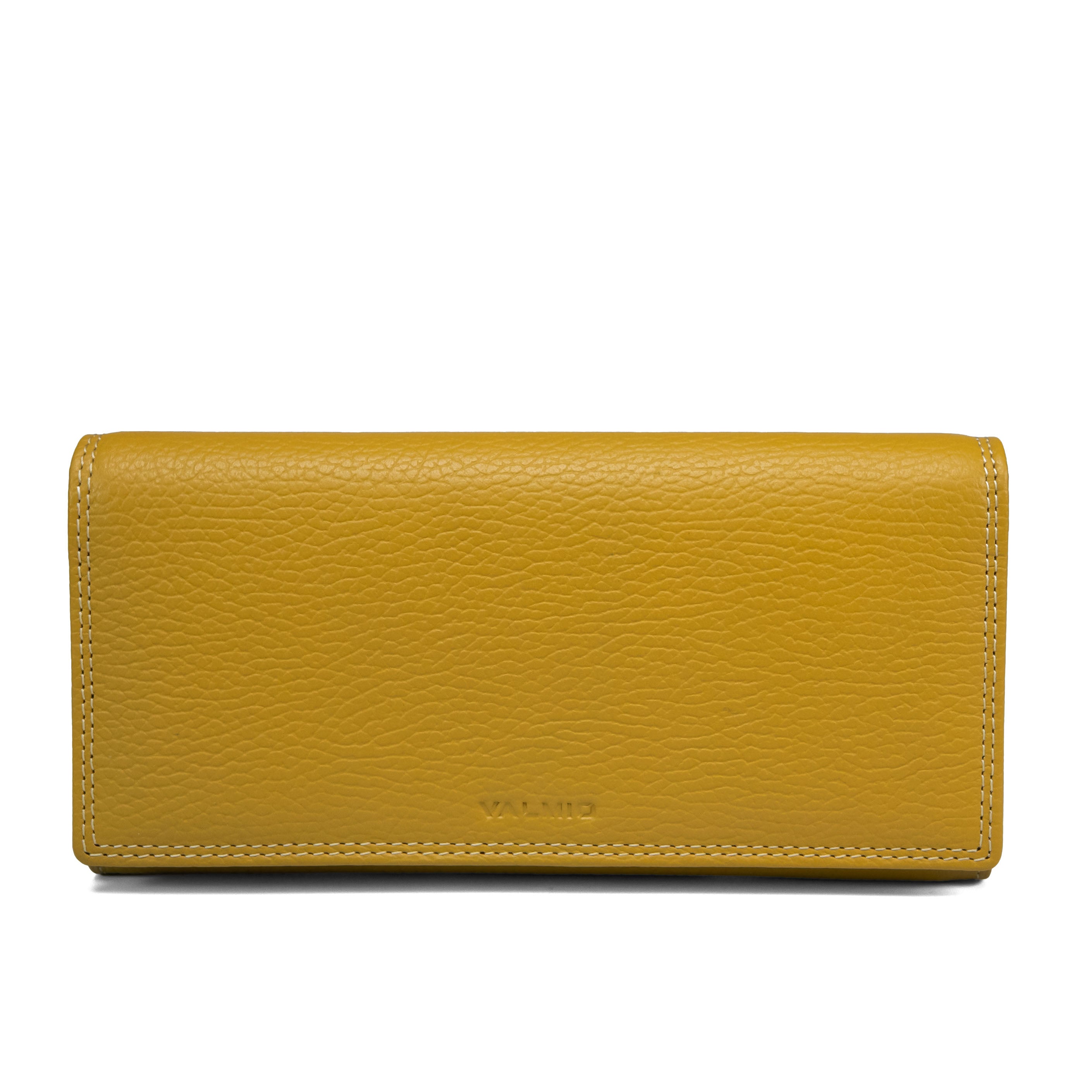 Women's Leather Wallet Valmio Core 2431 Yellow