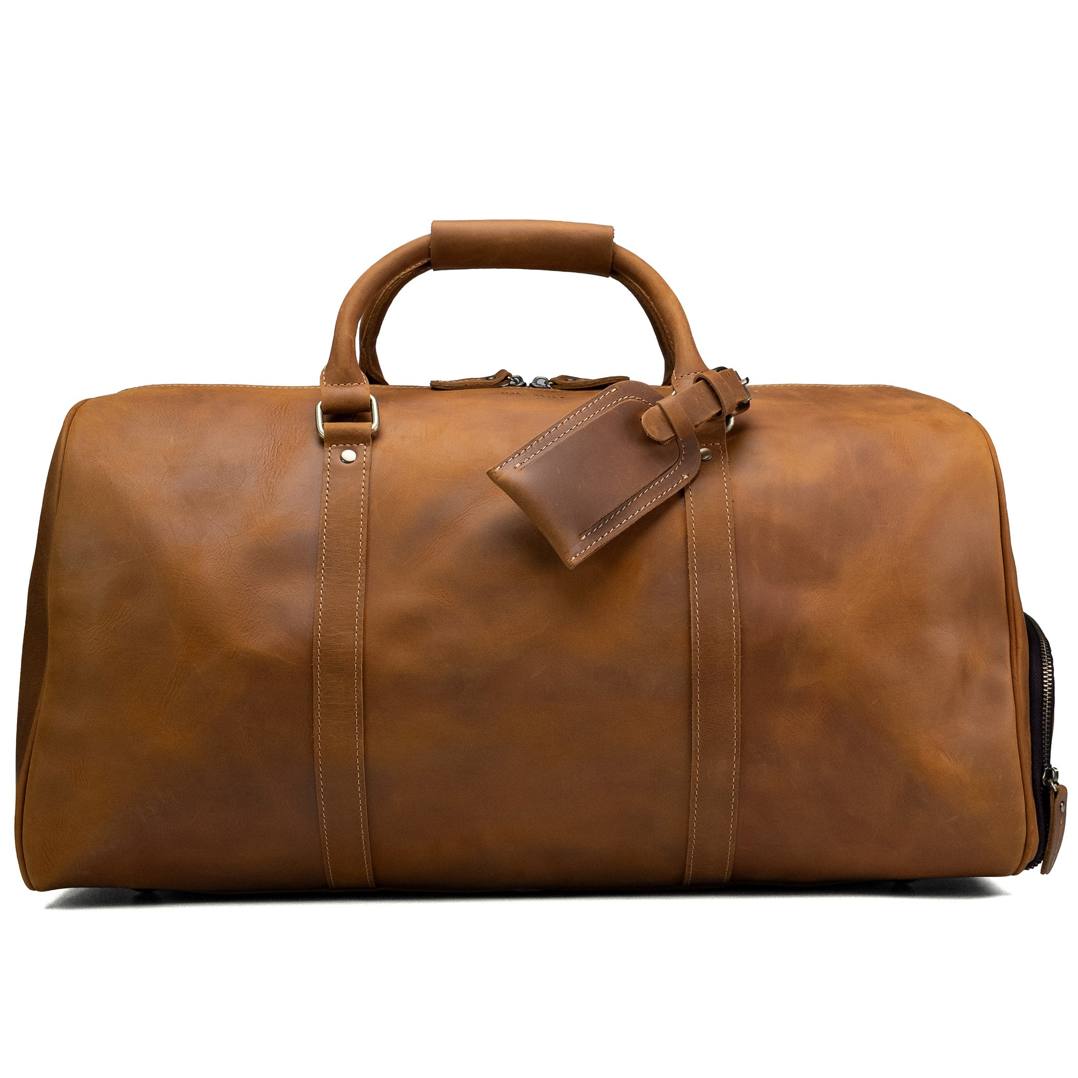 Valmio Boston Brown Travel Bag