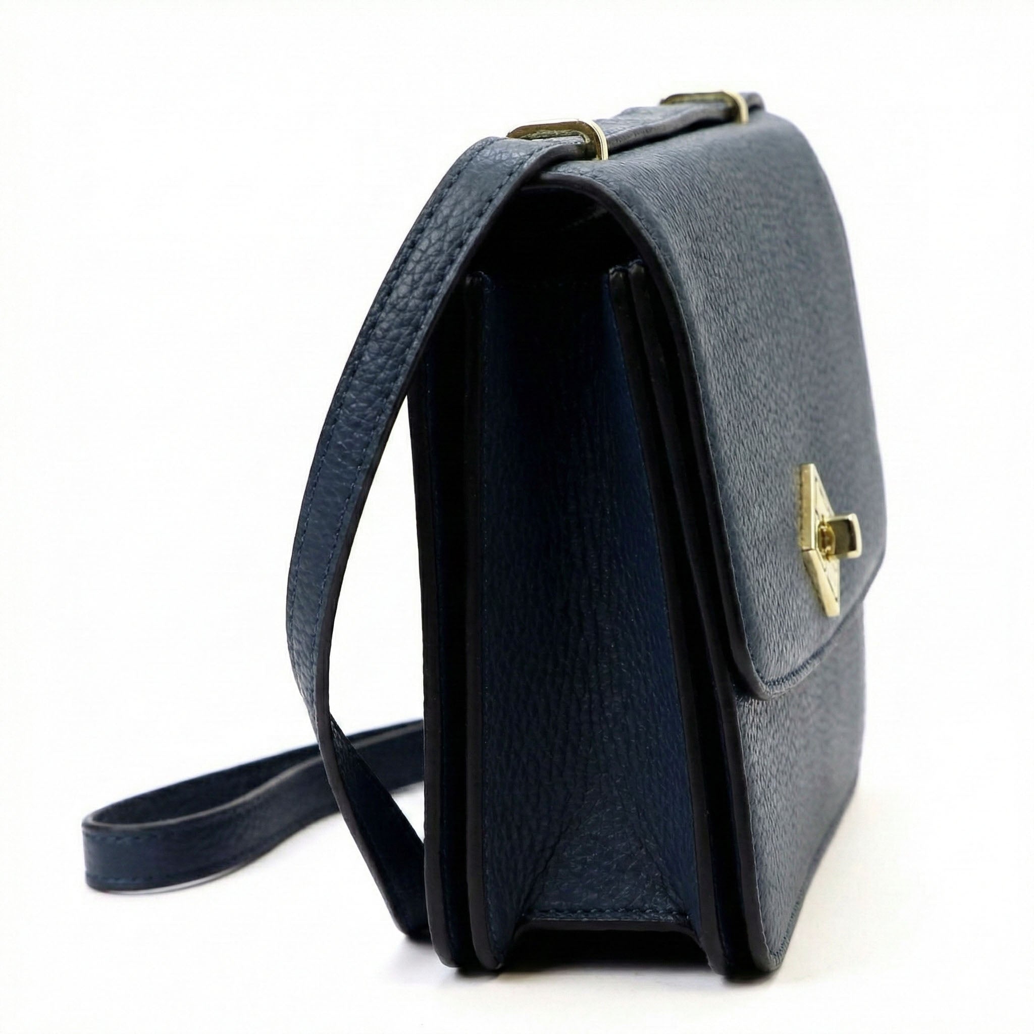 PIERRE CARDIN 2026 Blue eco-leather handbag