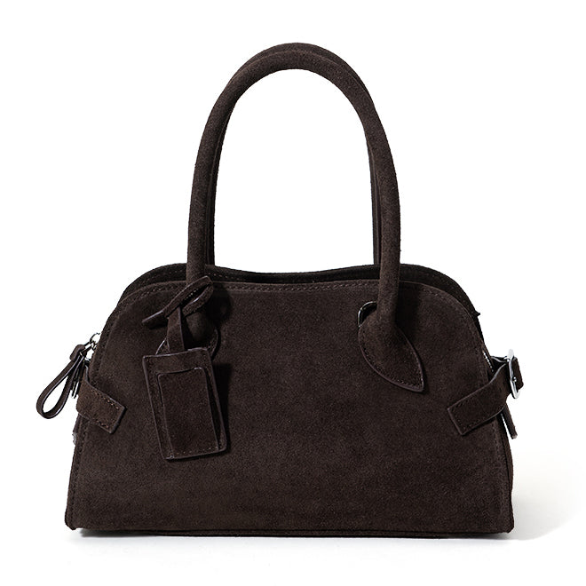 Valmio Menora leather women's handbag - coffee