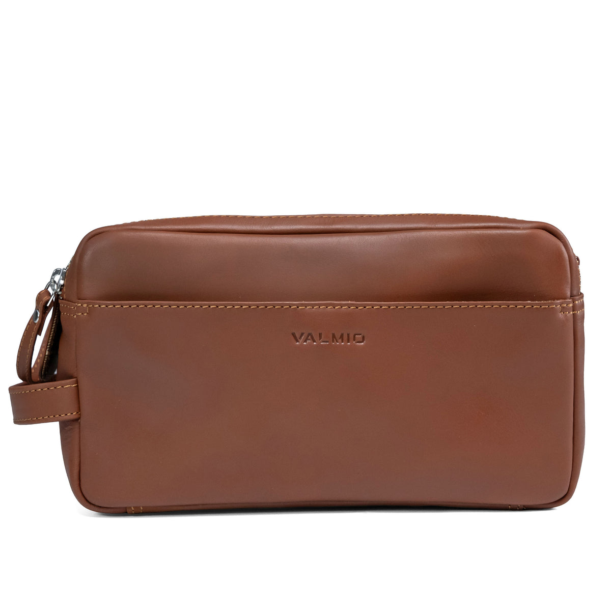 Leather Toiletry Bag Valmio Trip-1053 CRAZY HORSE