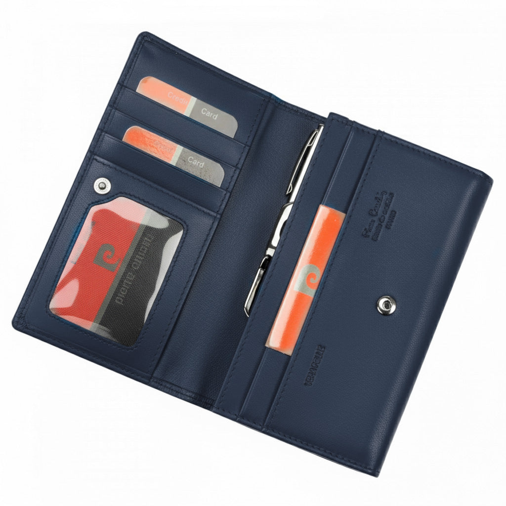 Die Damengeldbörse Pierre Cardin 455 BLU 92