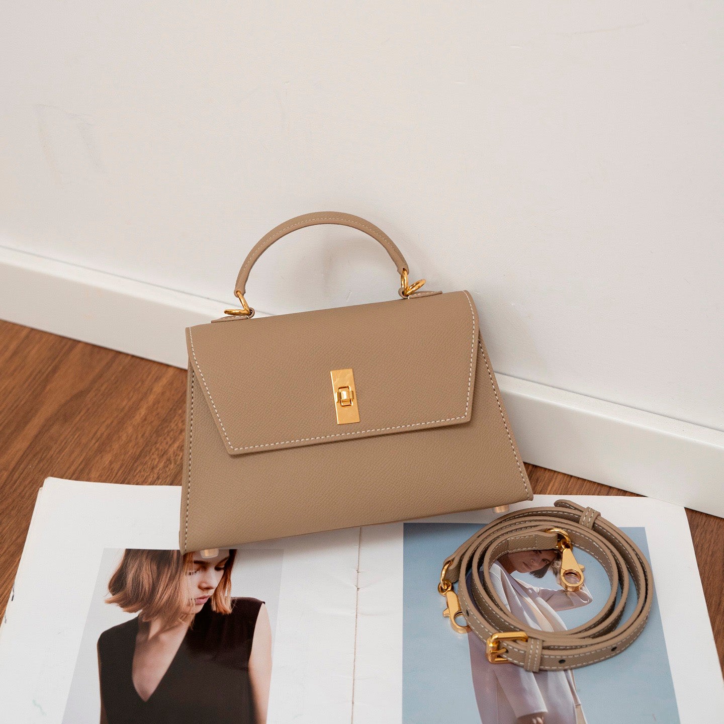 Valmio Sonira leather women's handbag