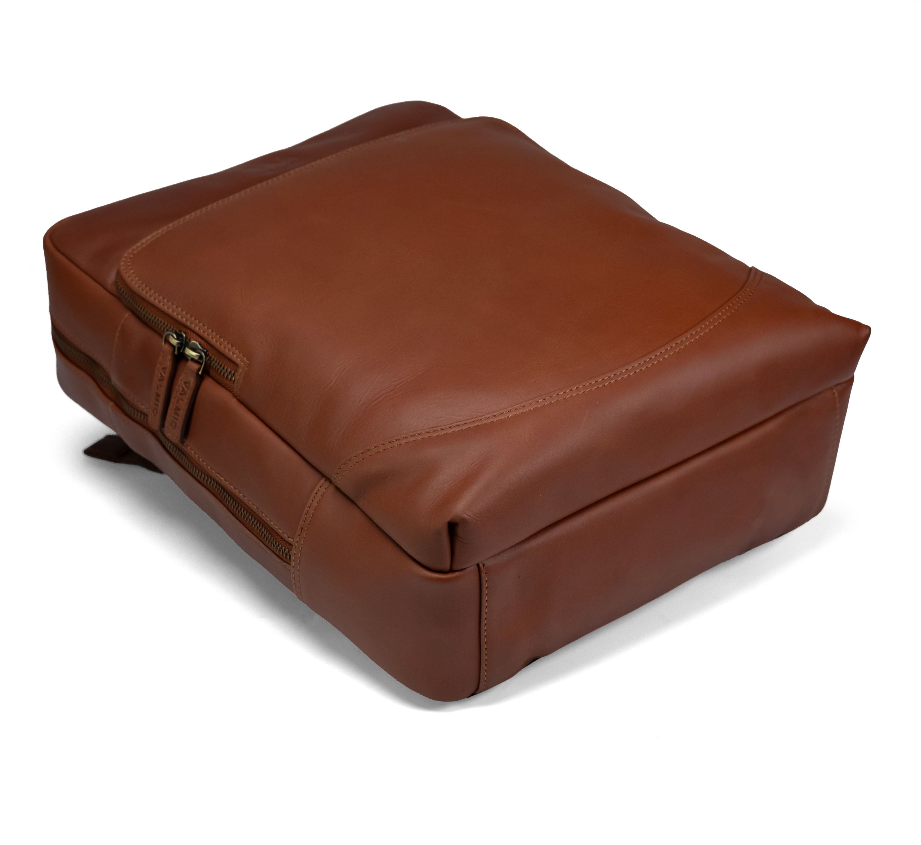 Valmio Axis Lederrucksack Cognac