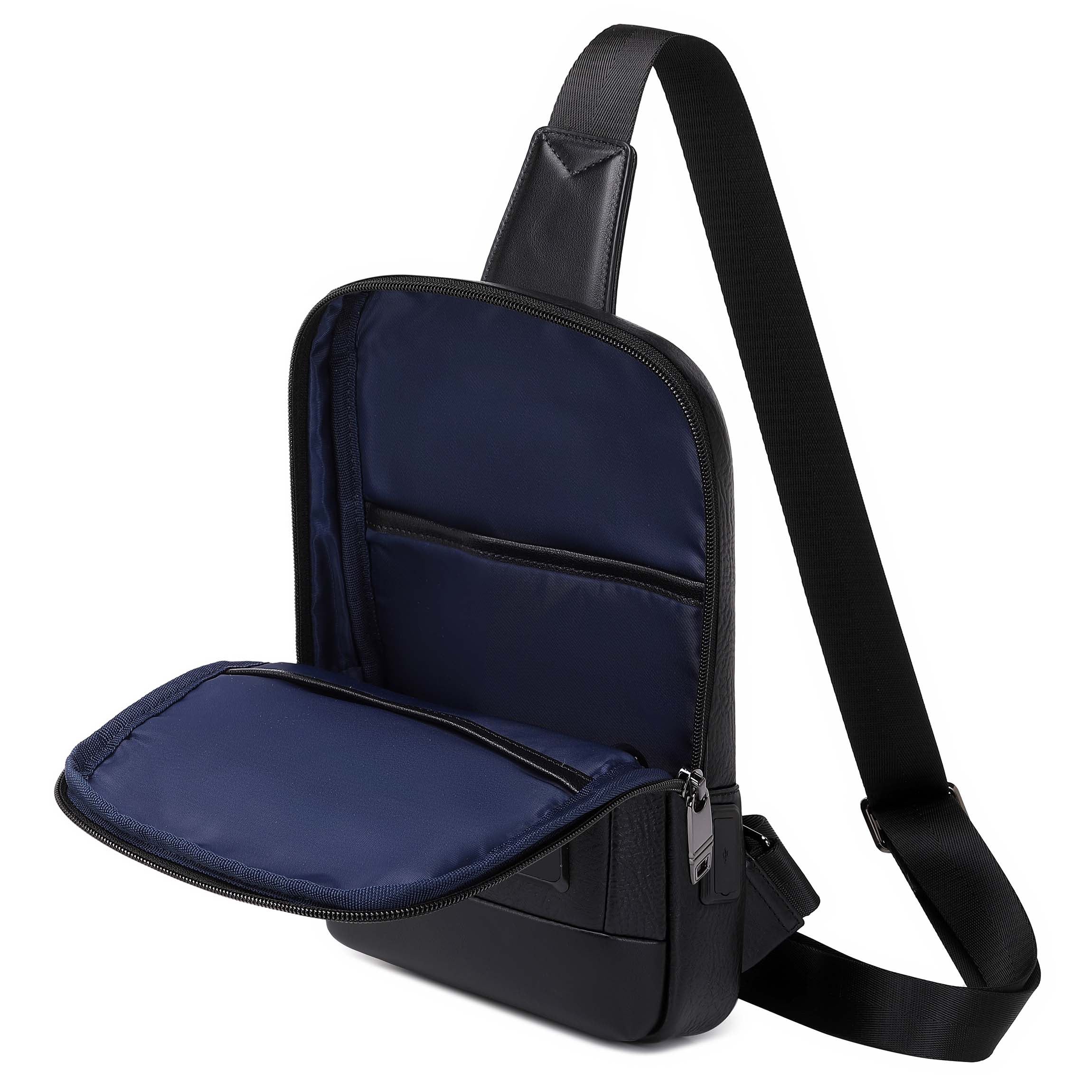 Valmio Nordi Schultertasche – schwarz