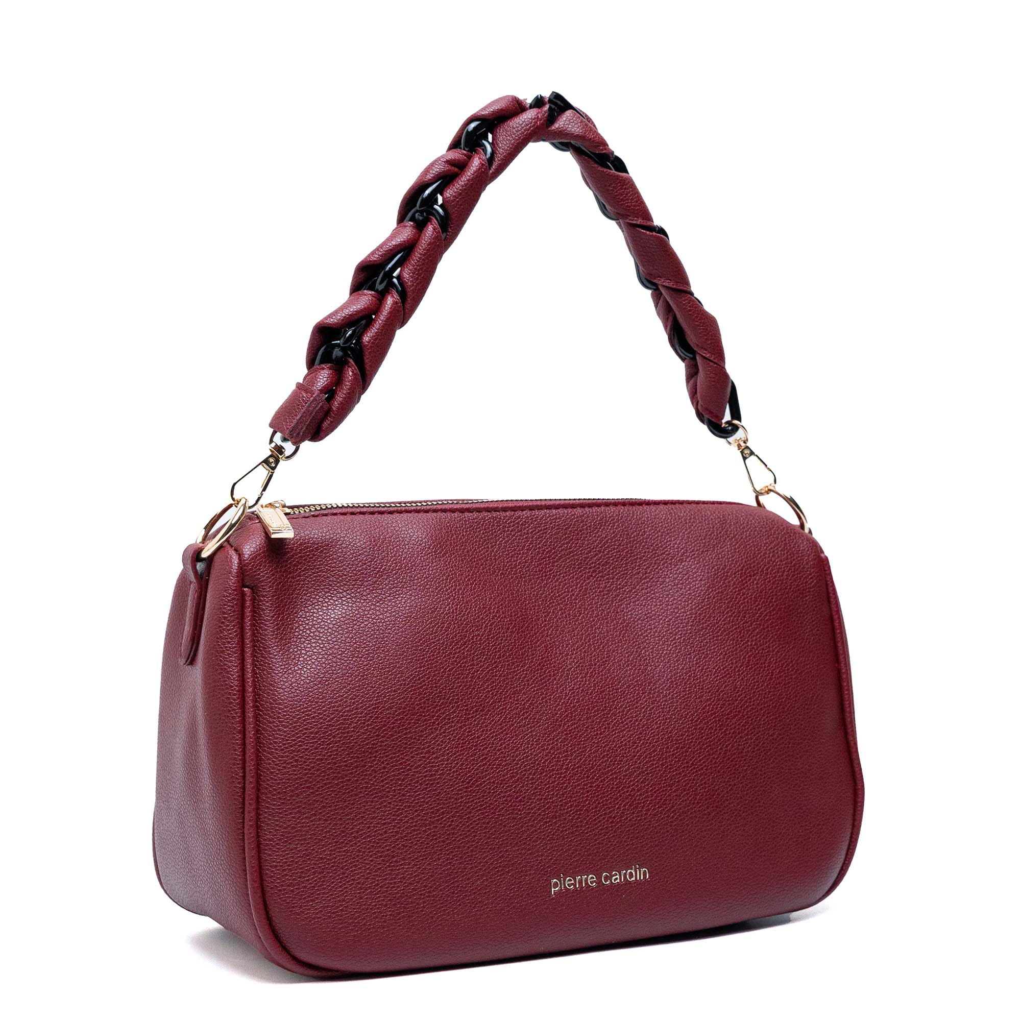 PIERRE CARDIN eco-leather handbag