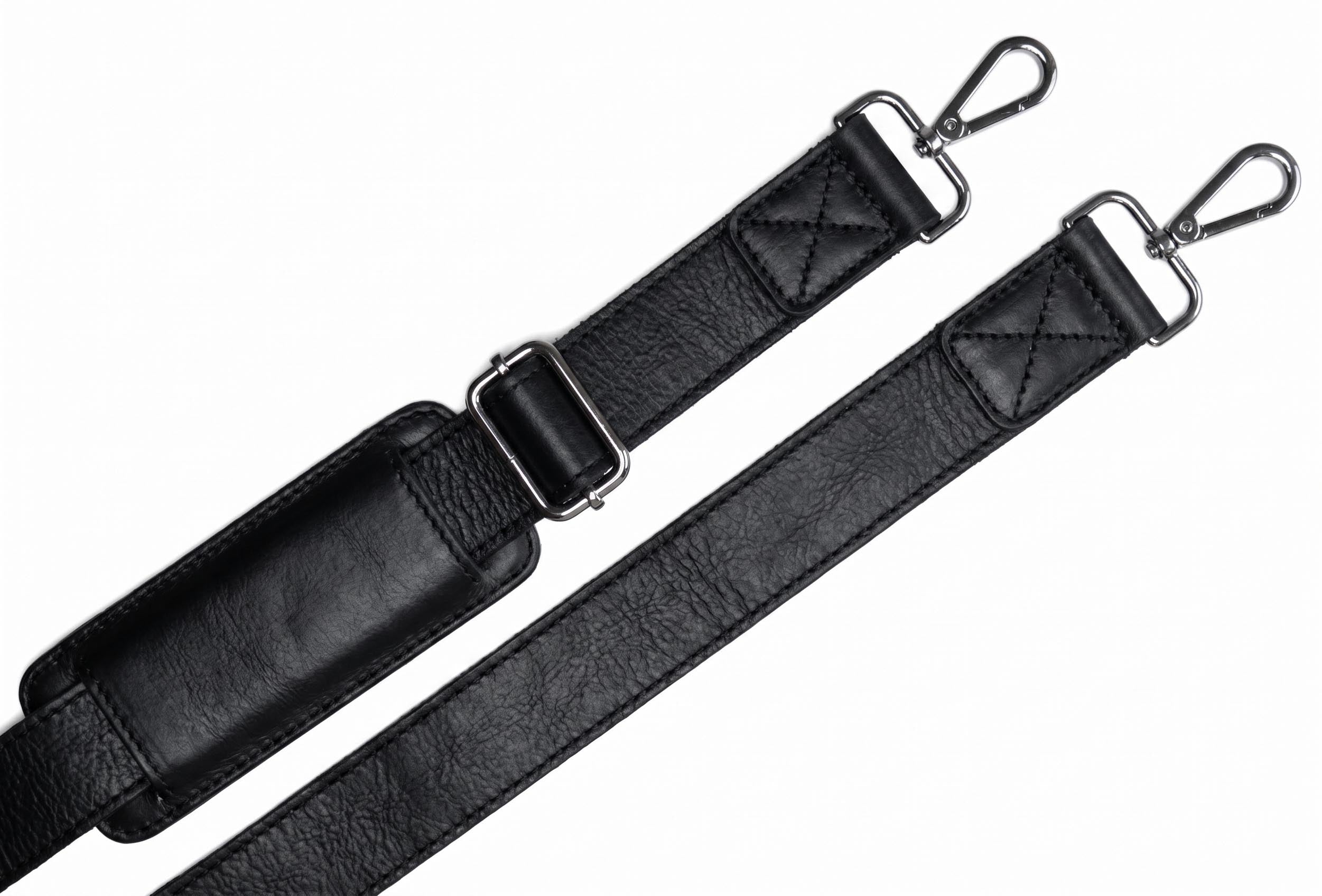 Valmio Vigo Tasche aus echtem Leder Schwarz