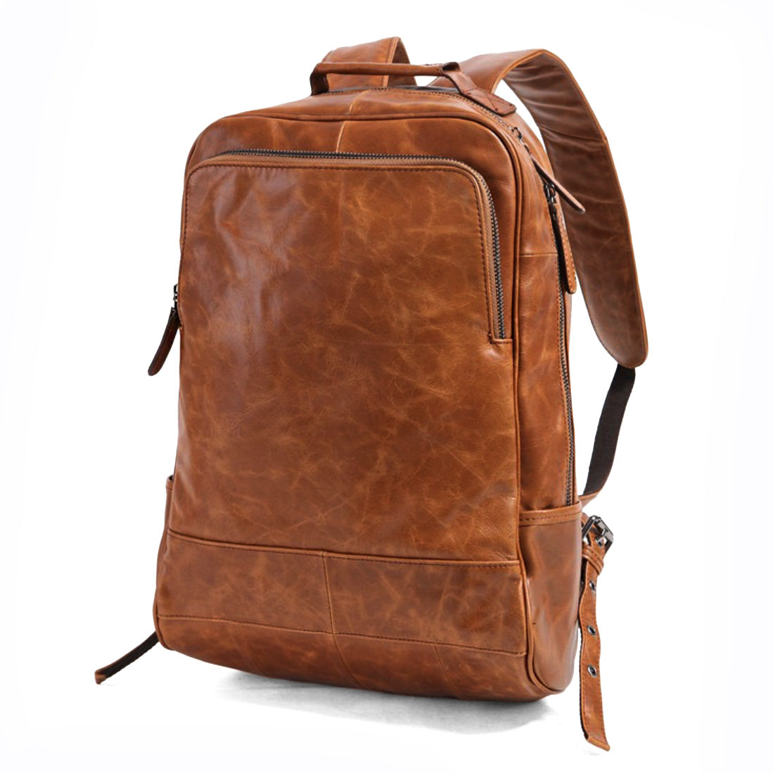 Leder-Rucksack Valmio Ardent – Braun