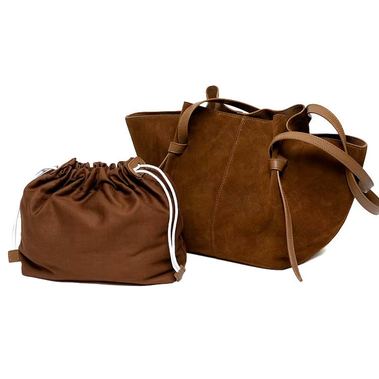 Valmio Merina Leder Damenhandtasche - Rot