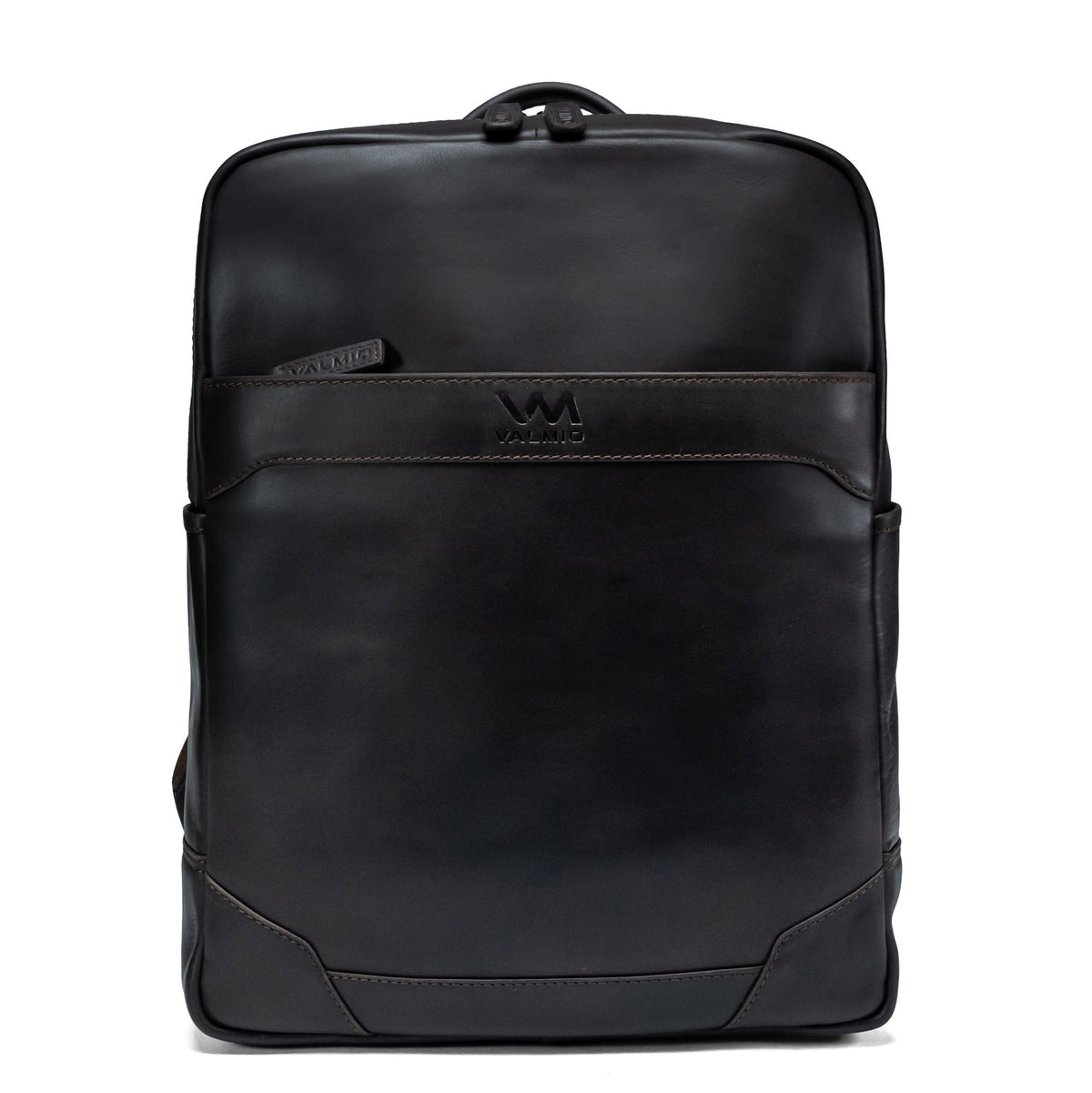 Lederrucksack Valmio York - Braun