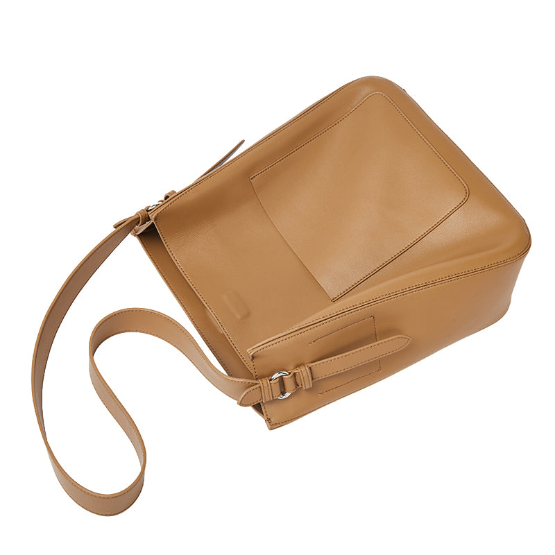 Valmio Tivana Leder Damenhandtasche - Braun