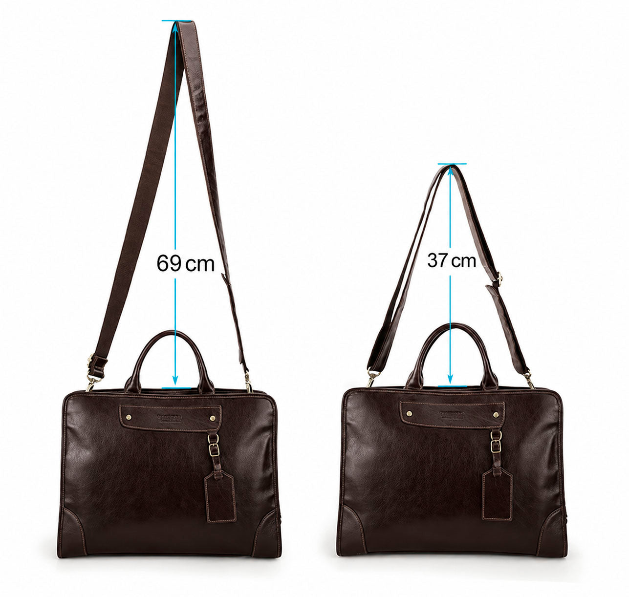 Lendon Leder-Laptoptasche