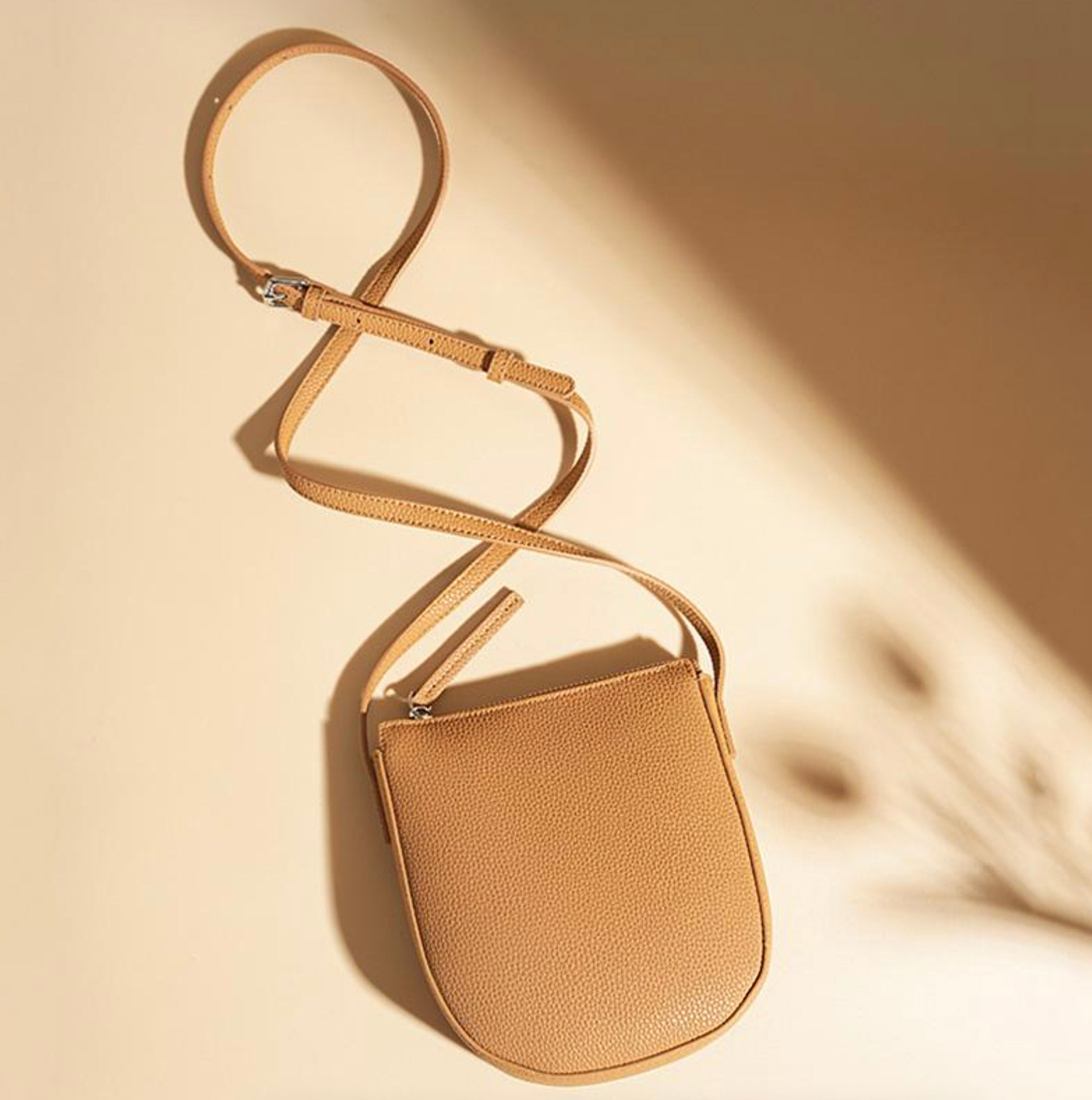 Valmio Calina Leder Damen Tasche - Weiß