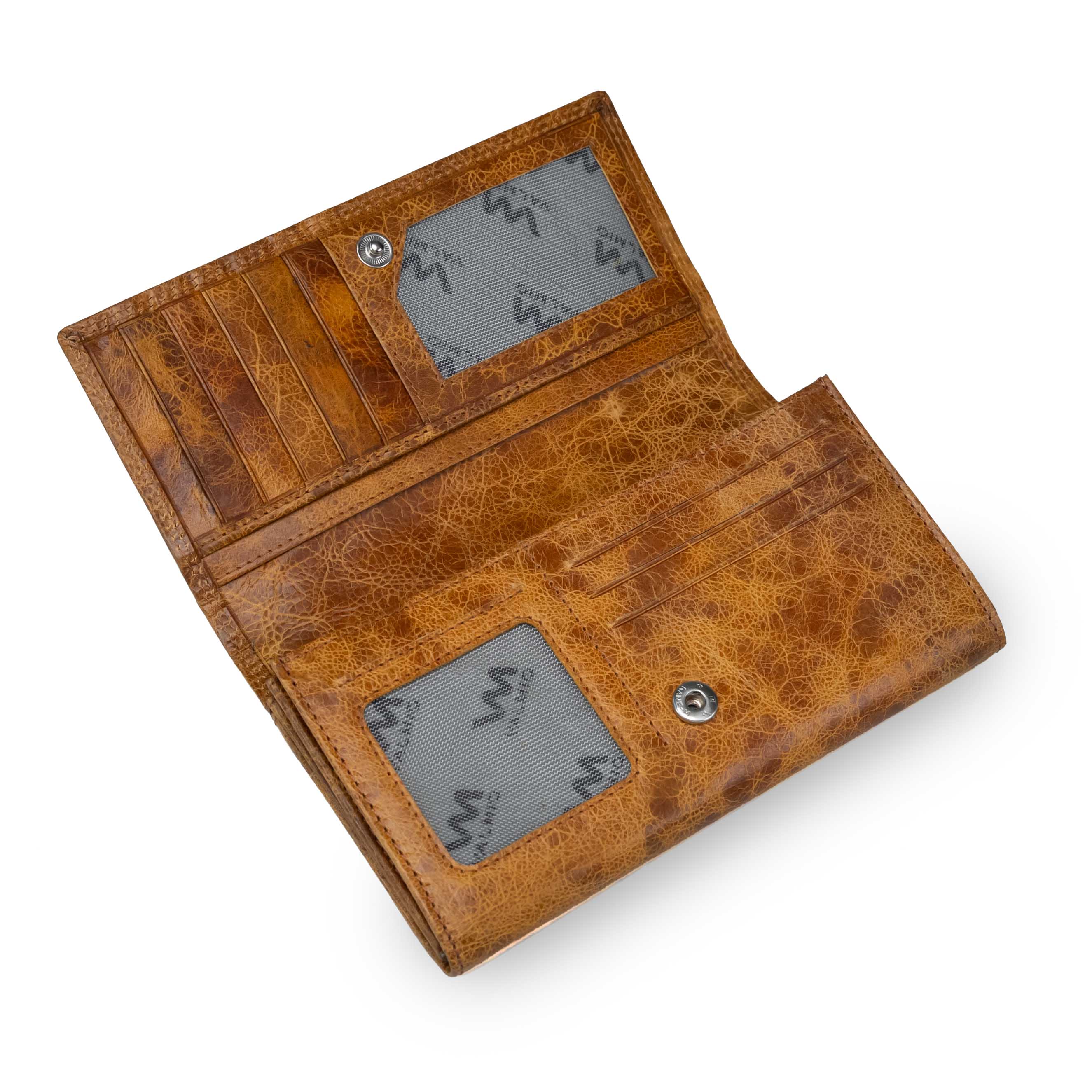 Damenlederportemonnaie Valmio Nook 2436 Cognac
