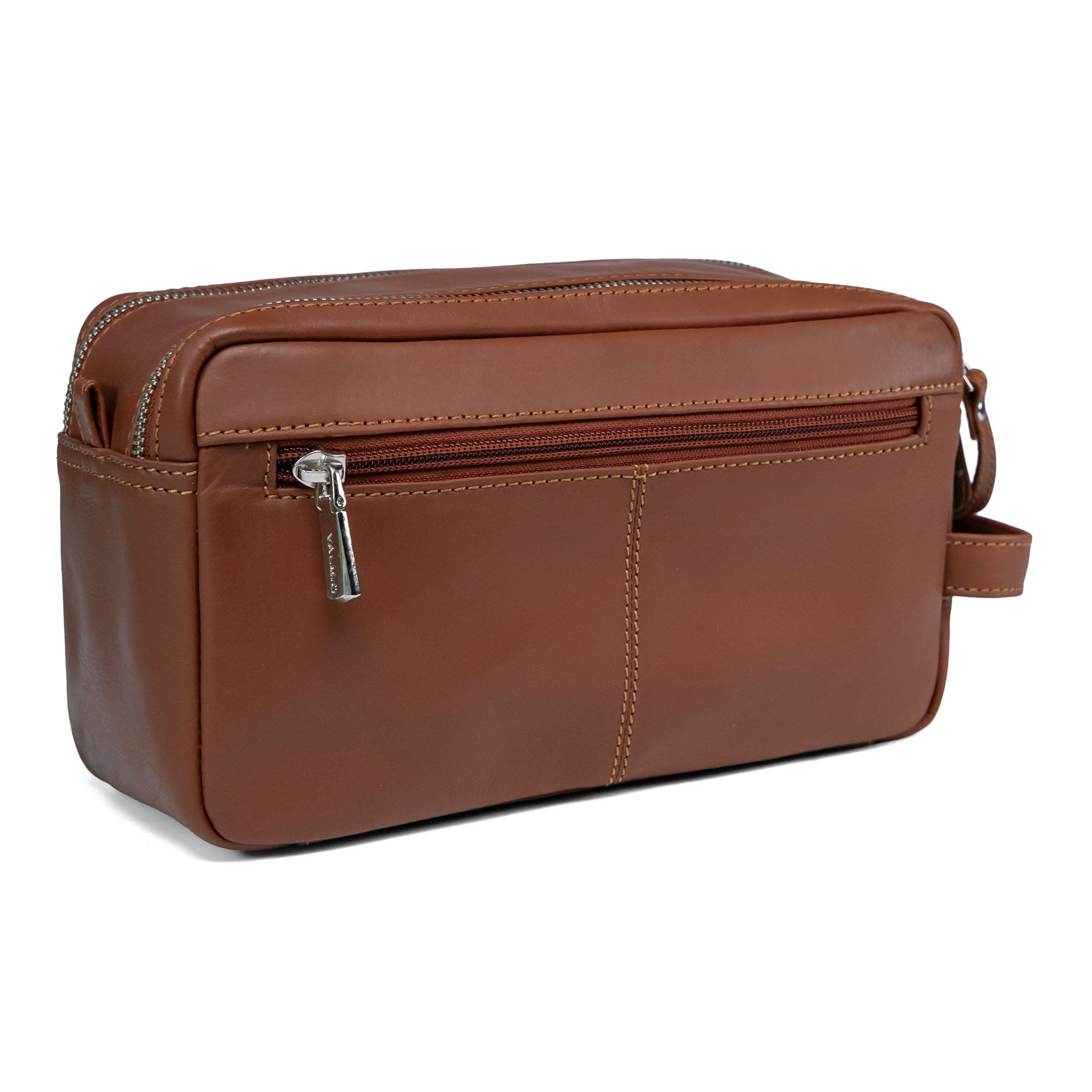 Leather Toiletry Bag Valmio Trip-1053 CRAZY HORSE
