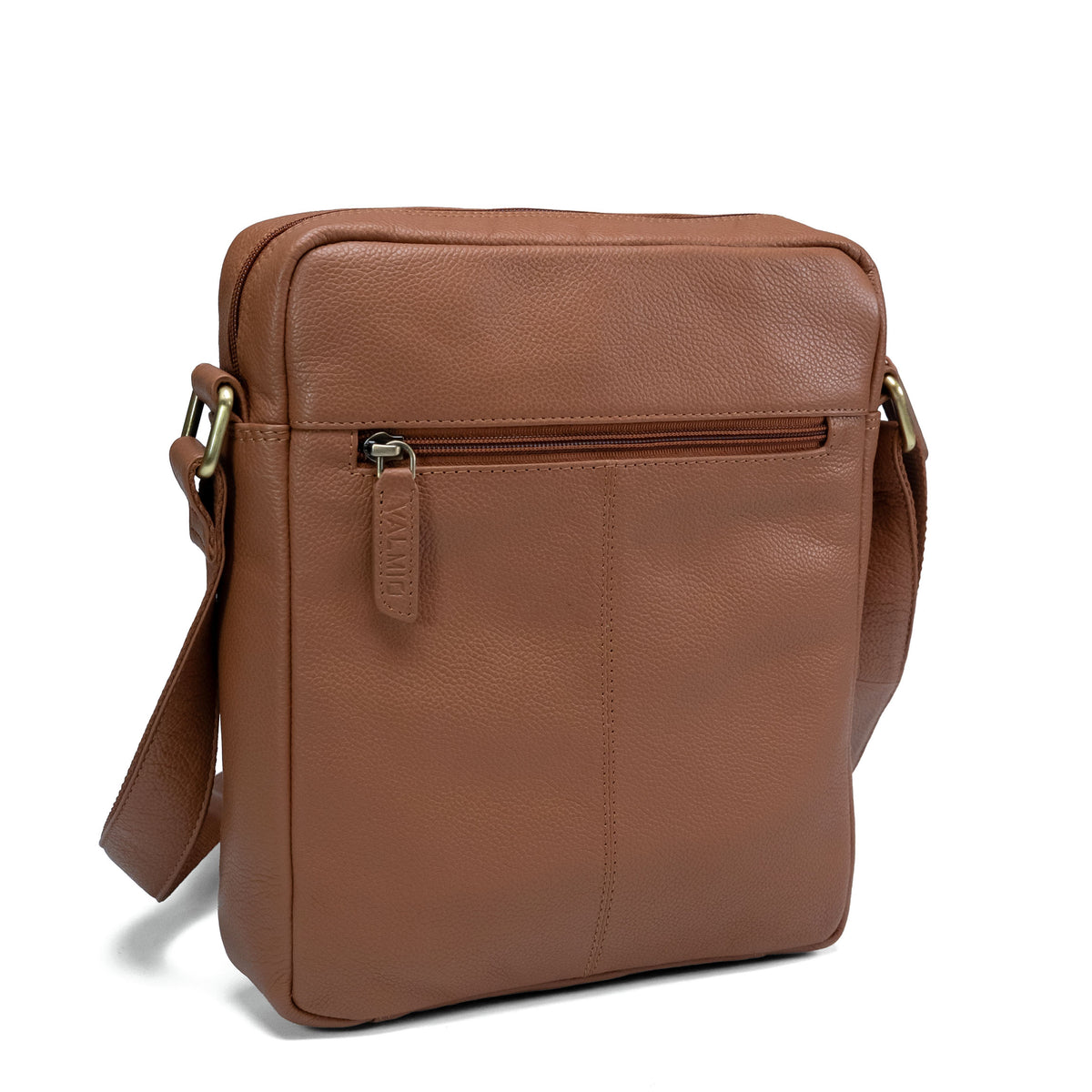Valmio Konrod Leather Shoulder Bag - Brown