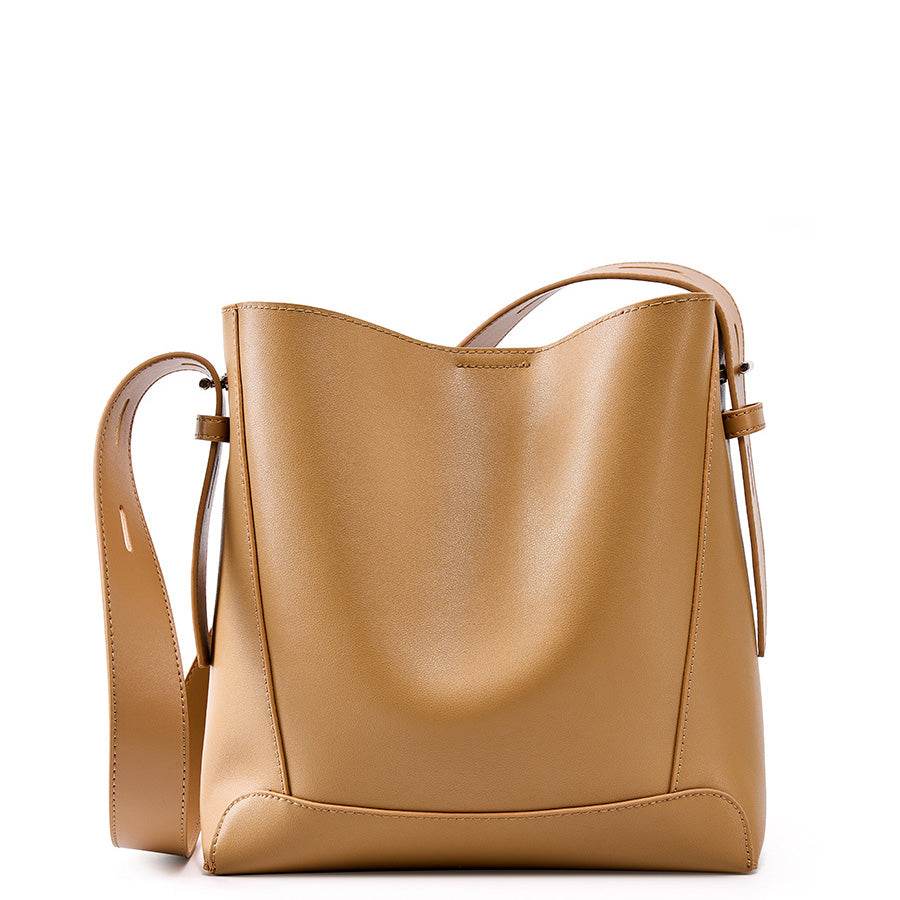 Valmio Jelina Leather Women's Bag - Khaki