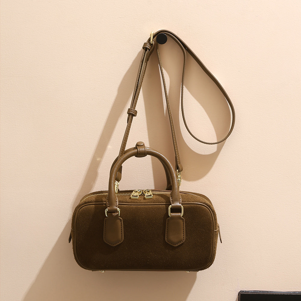 Valmio Perina leather women's handbag - brown