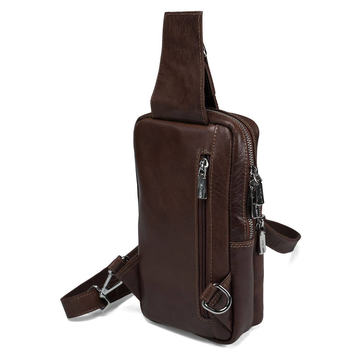 Schultertasche Valmio Taos Braun – Foto 4