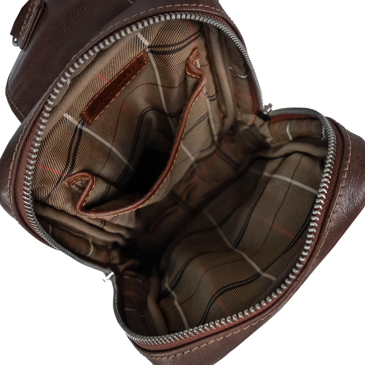 Schultertasche Valmio Taos Braun – Foto 6