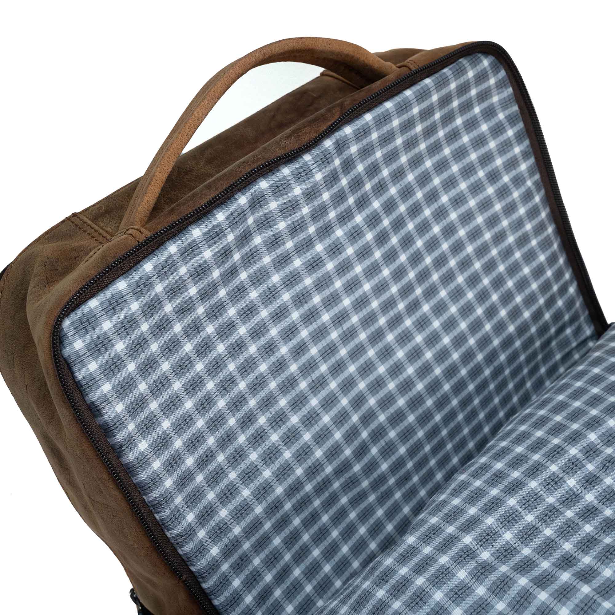 Leder Rucksack Valmio Hunter