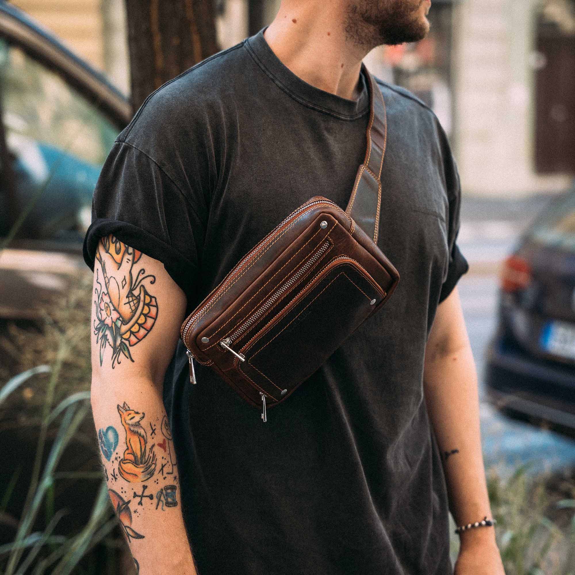 Leder-Nierentasche Valmio ST12