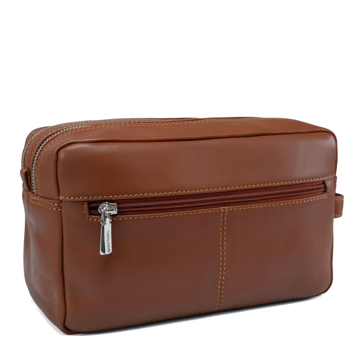 Valmio Trip CRAZY HORSE Leather Toiletry Bag