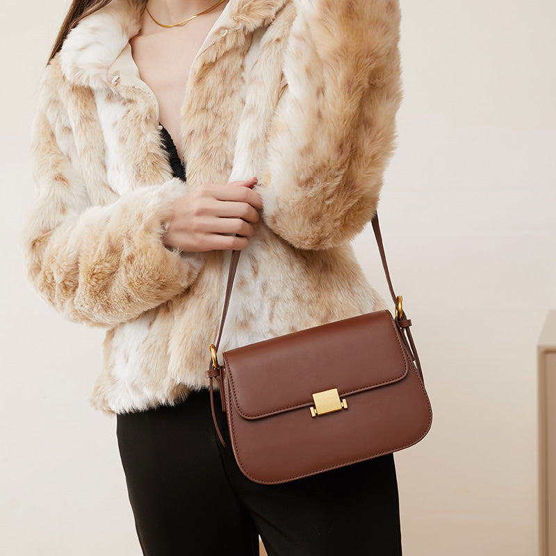 Valmio Sonora Leder Damen Tasche - Braun