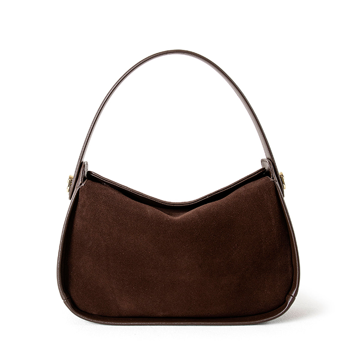 Valmio Nerissa leather women's handbag - dark brown