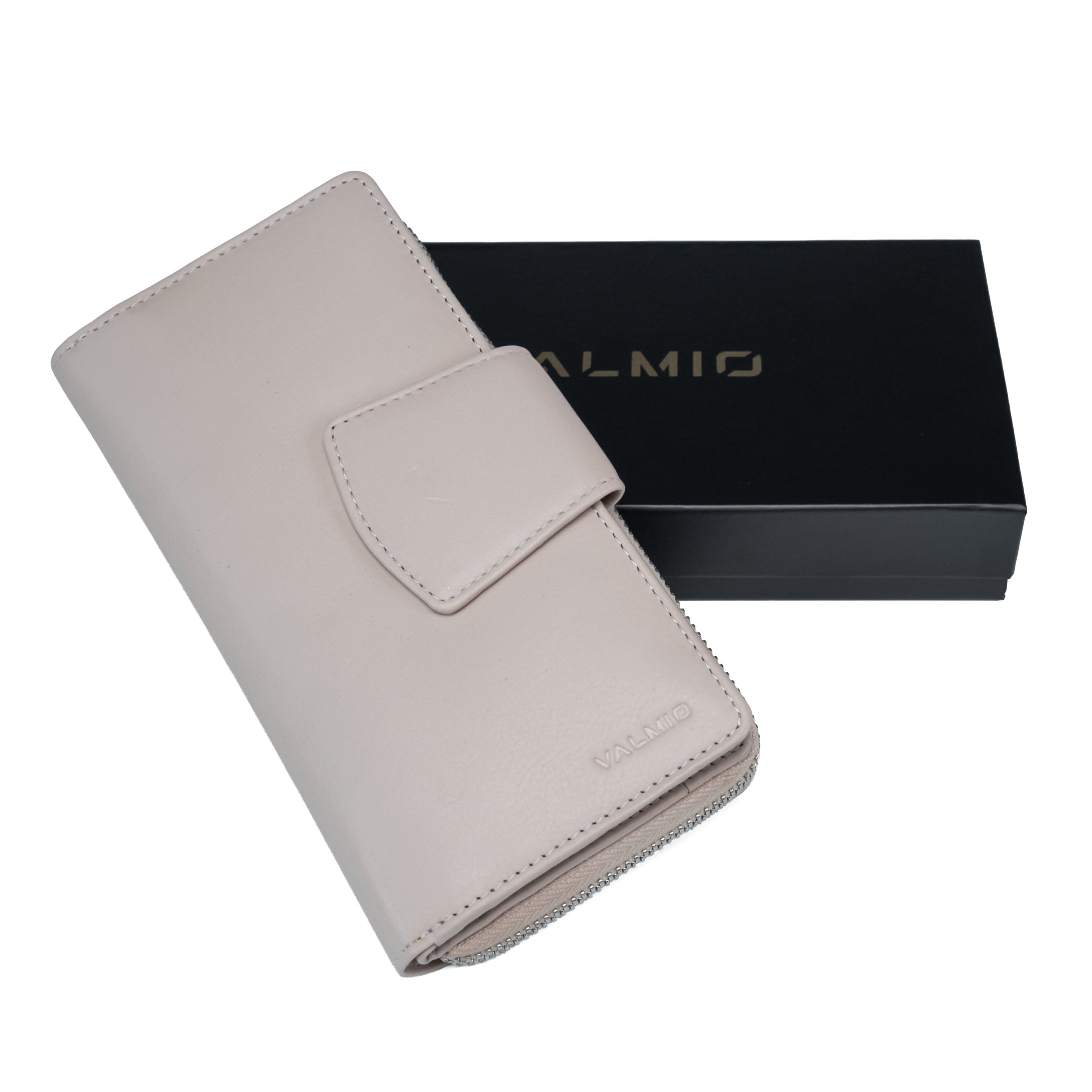 Women's Leather Wallet Valmio Vault 2435 Bone