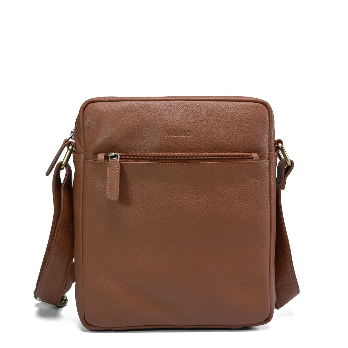 Valmio Konrod Leather Shoulder Bag - Brown