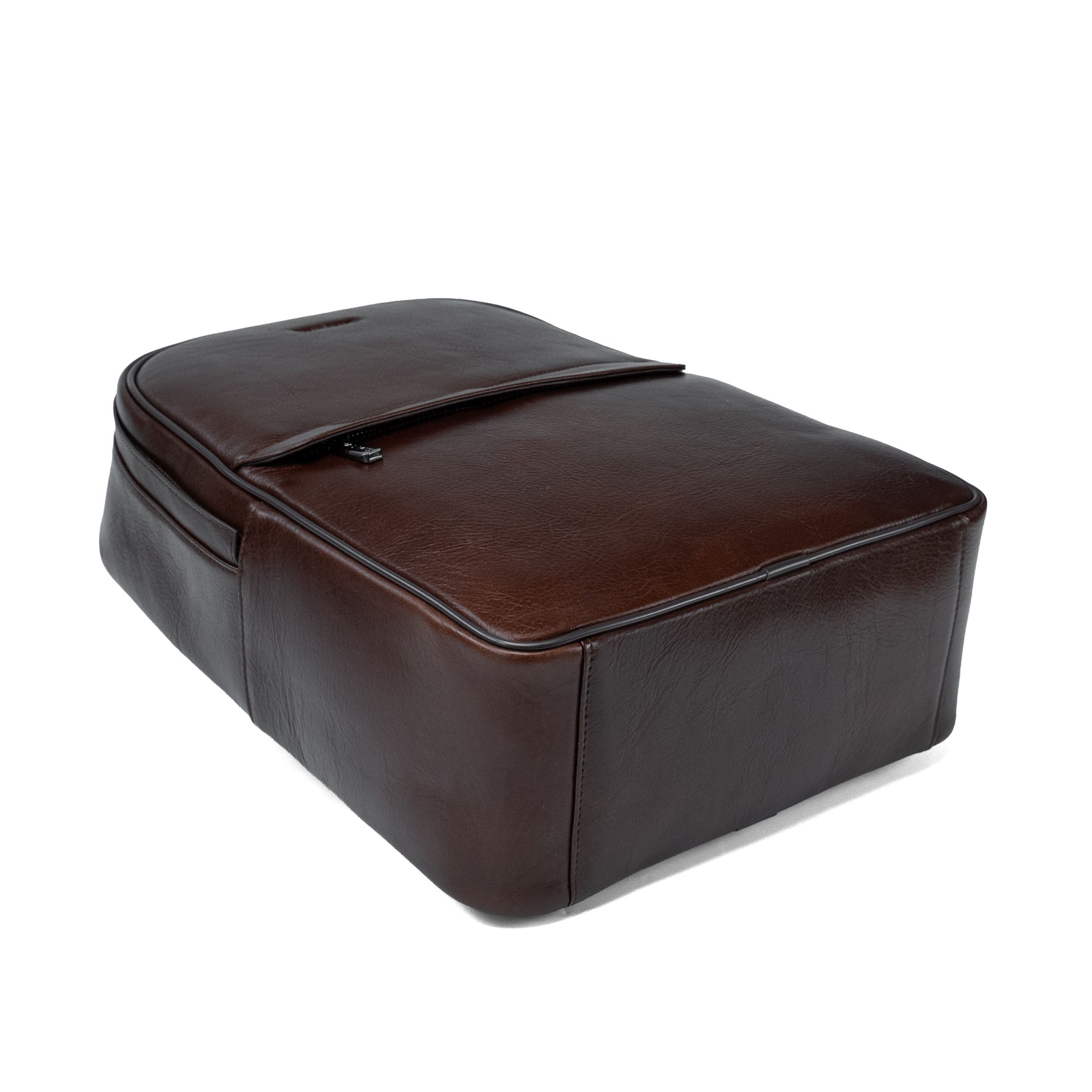 Valmio Borton leather backpack - brown