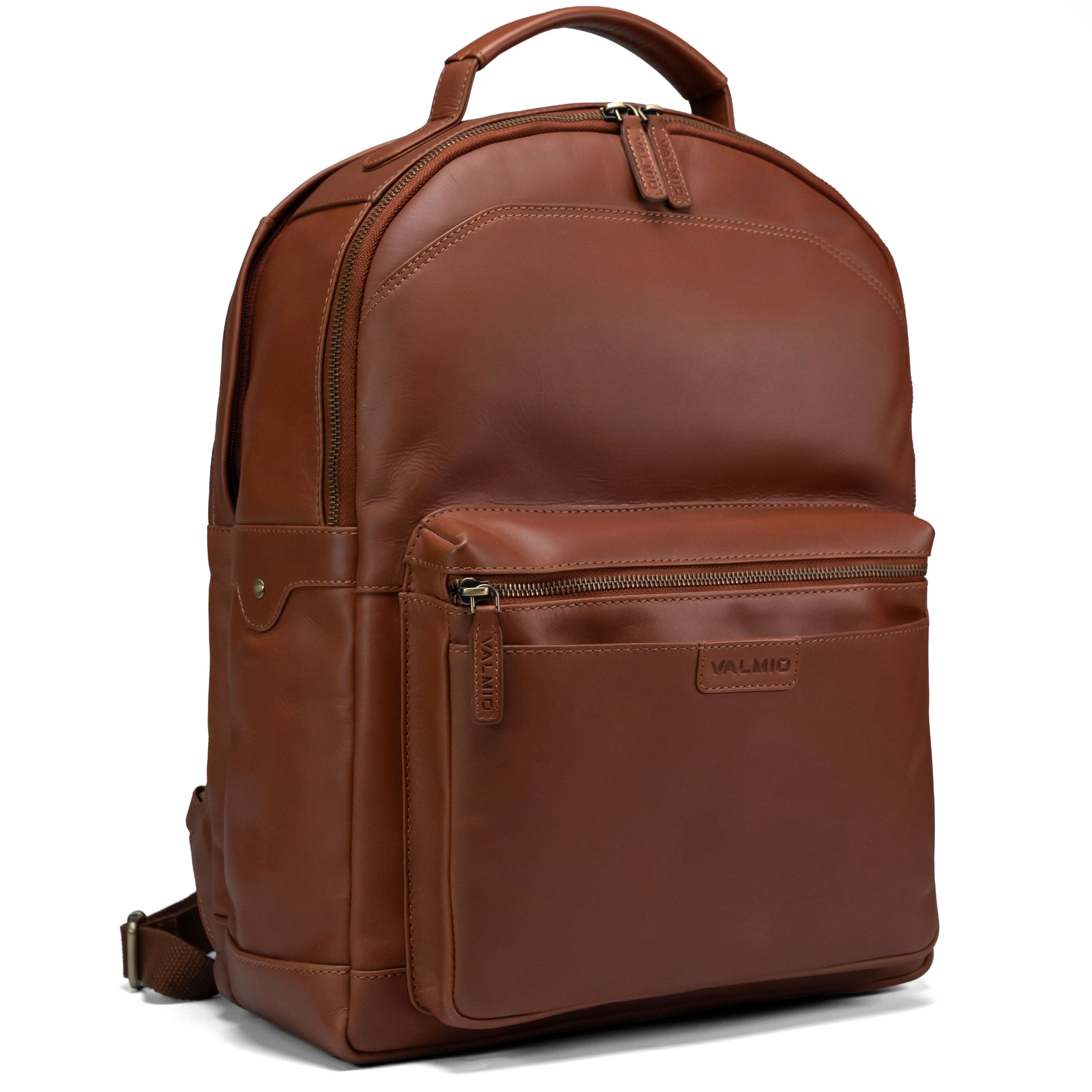 Valmio Royal Lederrucksack Cognac