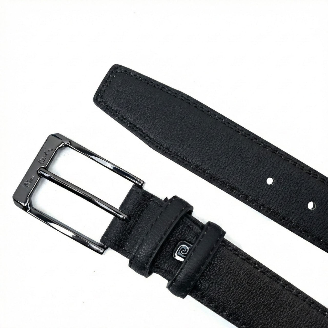 Men's leather belt Pierre Cardin 2509 NERO