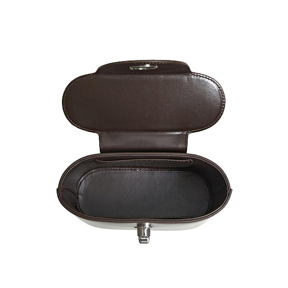 Valmio Dinora Leder Damenhandtasche - Dunkelbraun