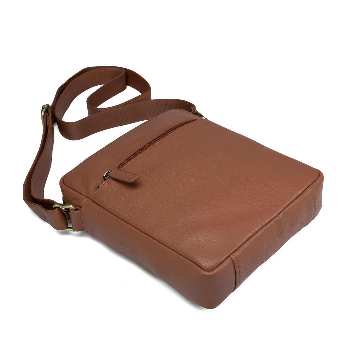 Valmio Konrod Leather Shoulder Bag - Brown