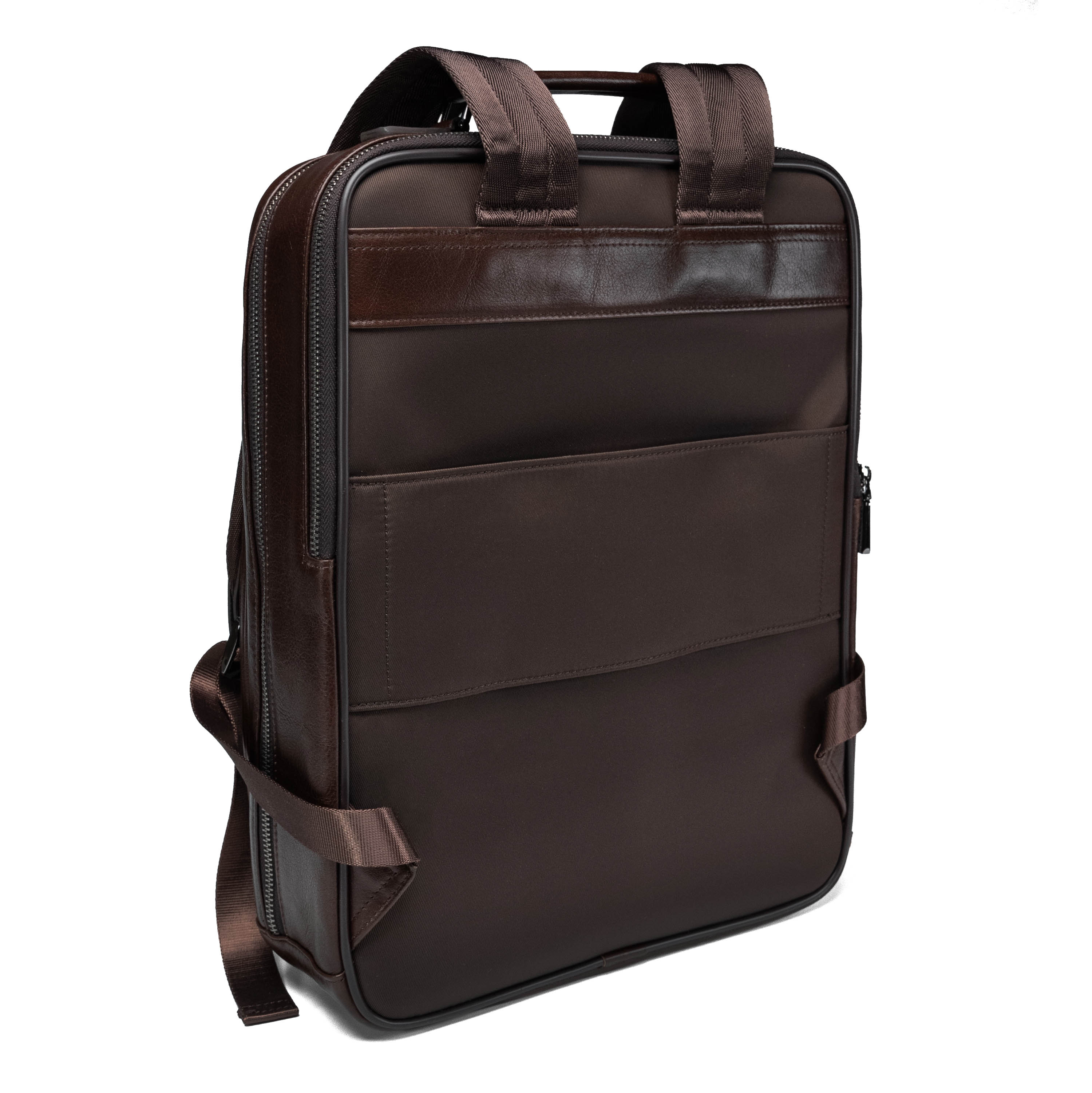 Valmio Ravenor men's leather backpack - brown