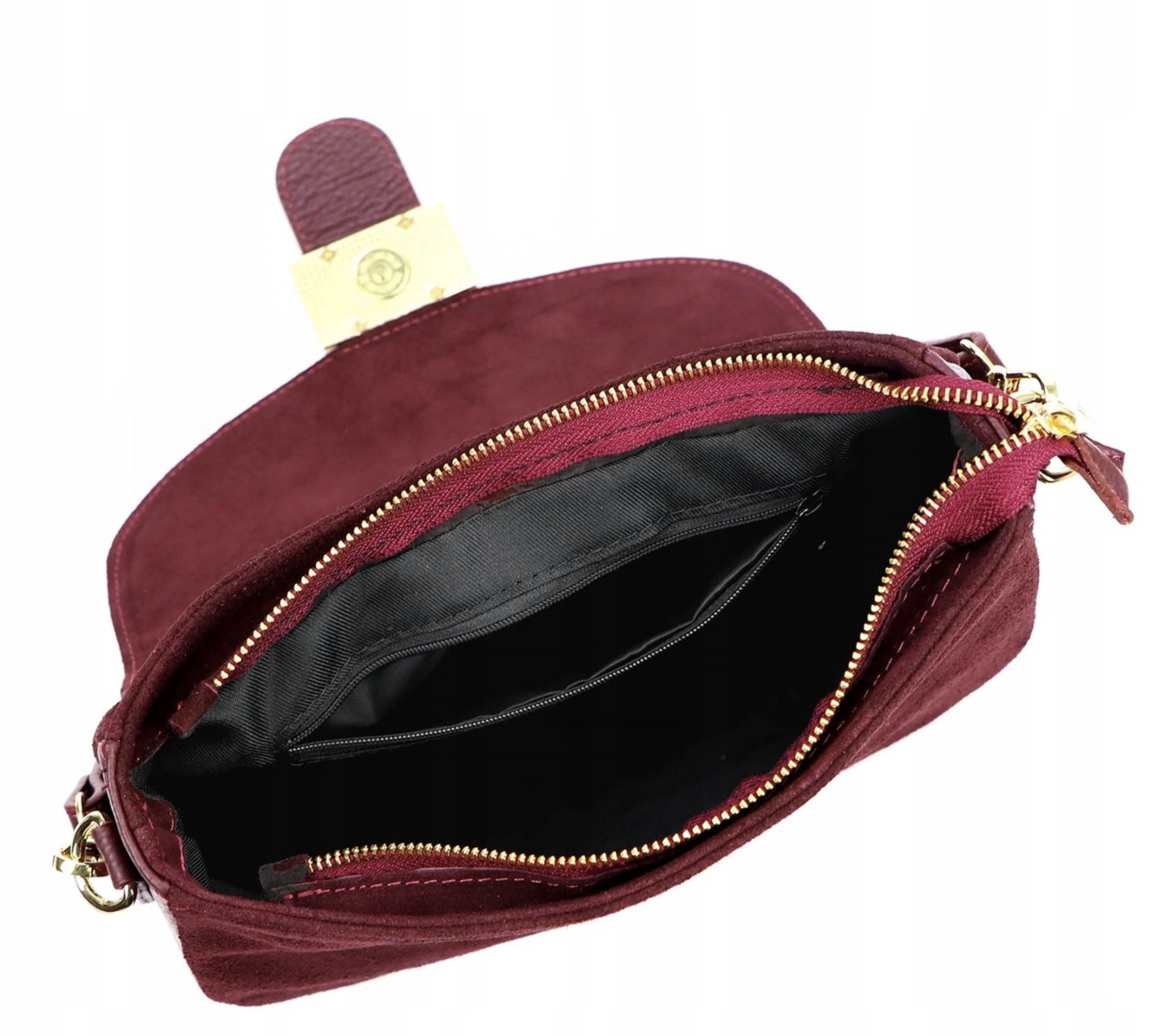 Luka 26-001 Burgundy Leather Handbag