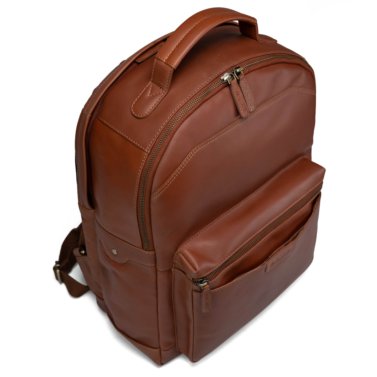 Valmio Royal Lederrucksack Cognac