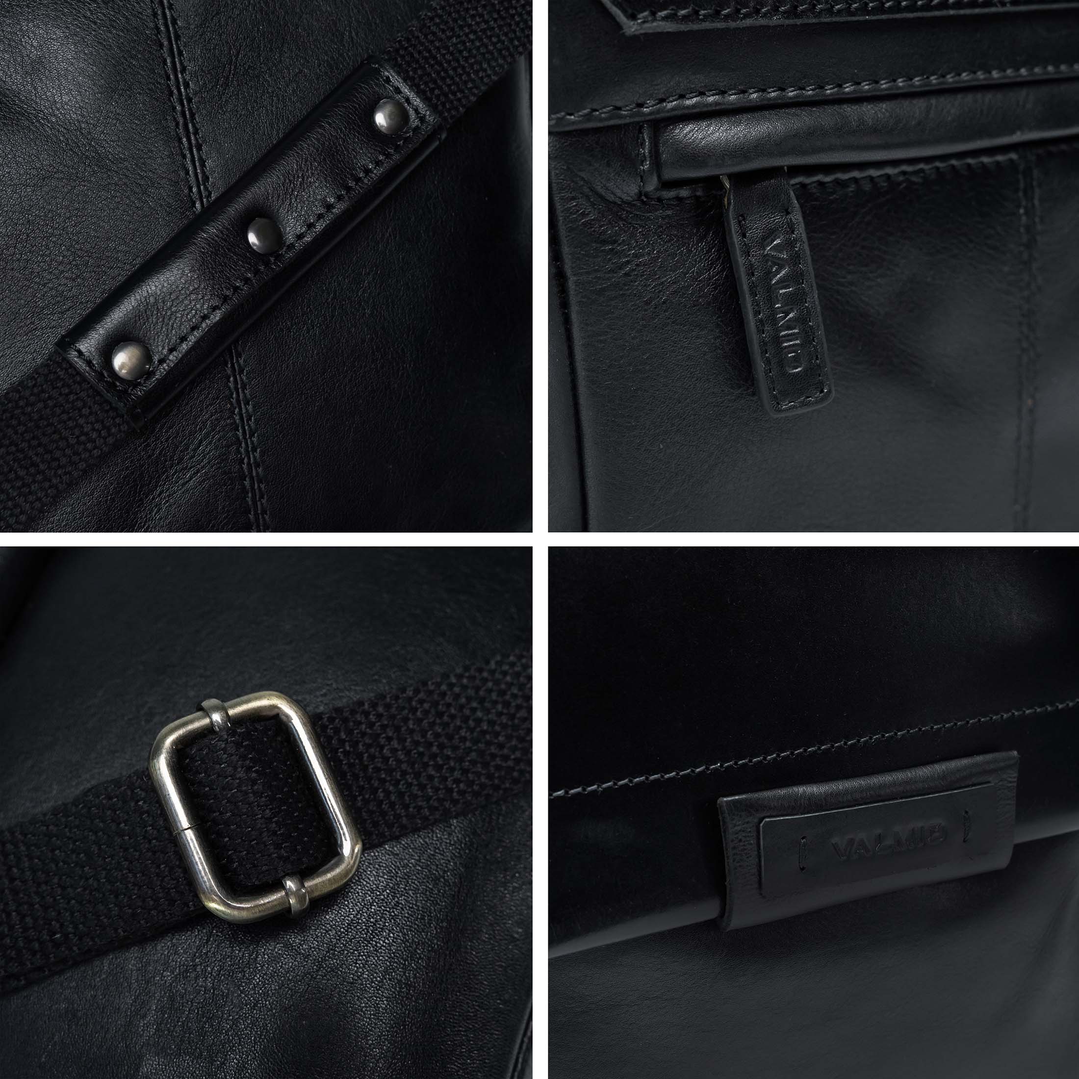 Valmio Braies Schultertasche Schwarz