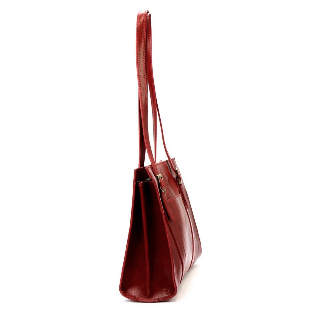 Florence 54 Rote Ledertasche