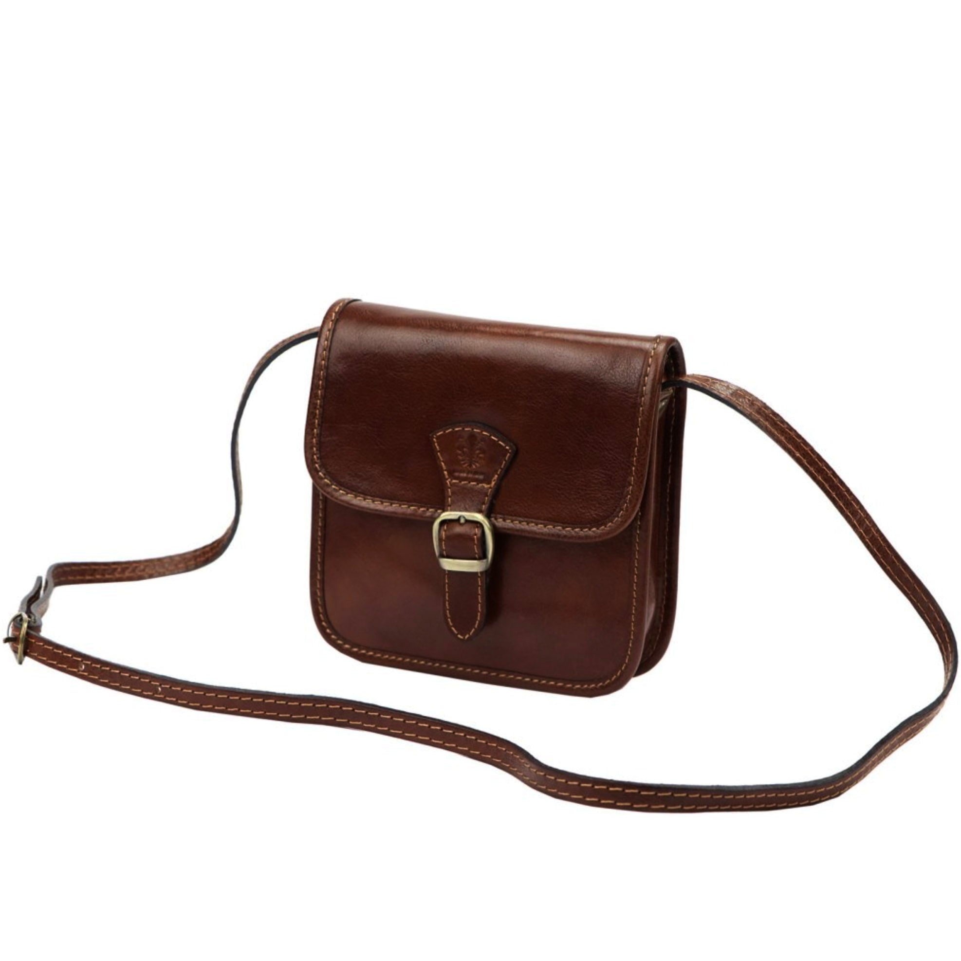 Lederhandtasche für Damen FLORENCE 134 braun